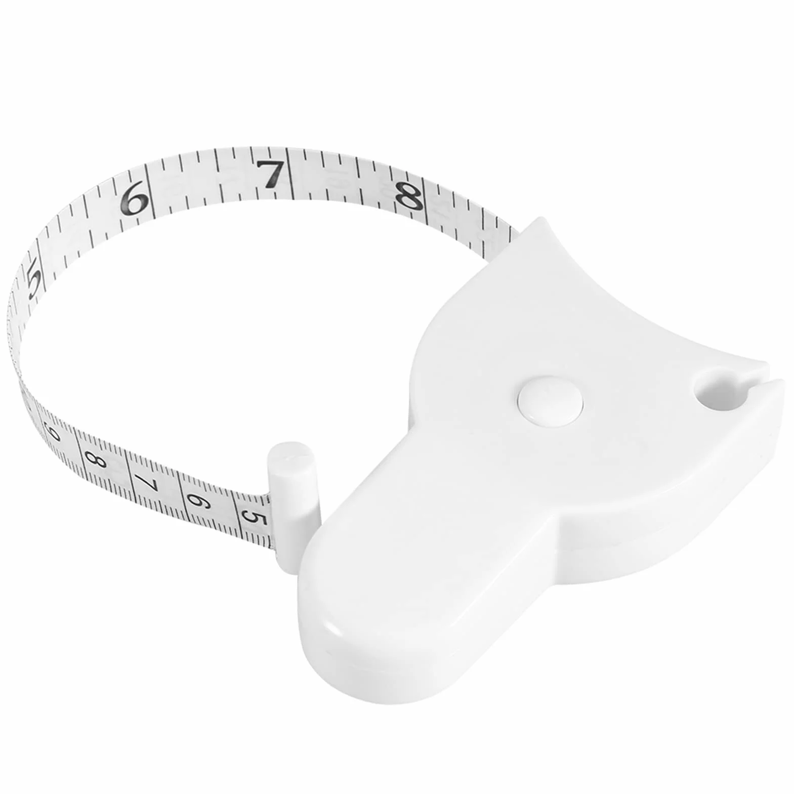 Taśma miernicza 150 cm / 60 cali dokładna taśma miernicza masa fitness pomiar chowana linijka