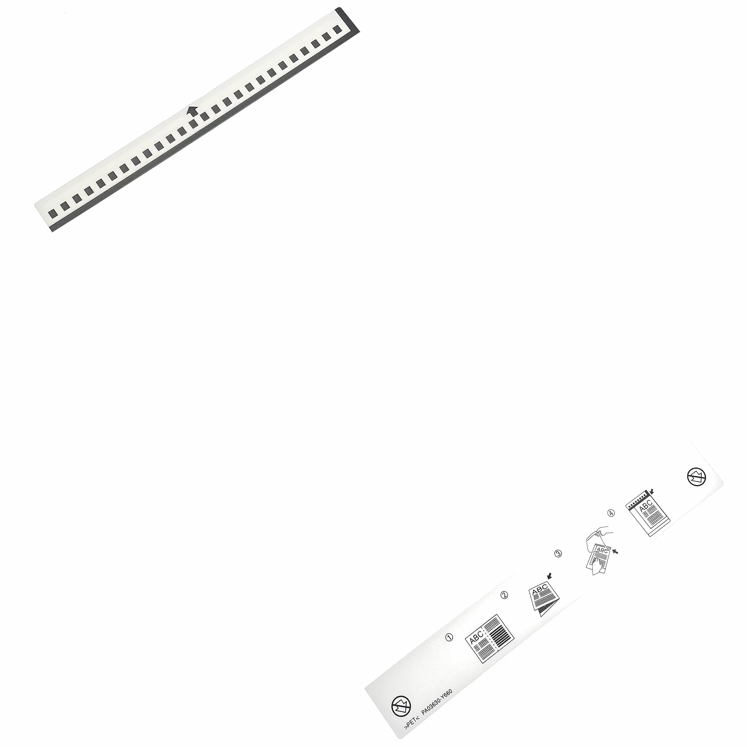 1 x PA03360-0013 arkusz nośny, kompatybilny z Fujitsu każdym skanerem A4, skanerem A3, B4, nietypowe, słabe, złożone, rozdarte pokwitowanie papieru