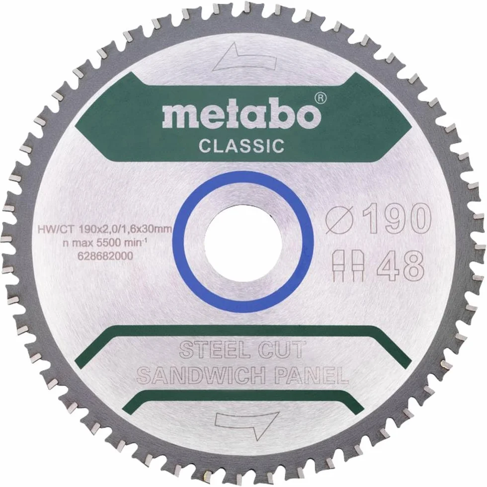 SteelCutSandwClass 190x30 Z48 FZ/FA 4°/B