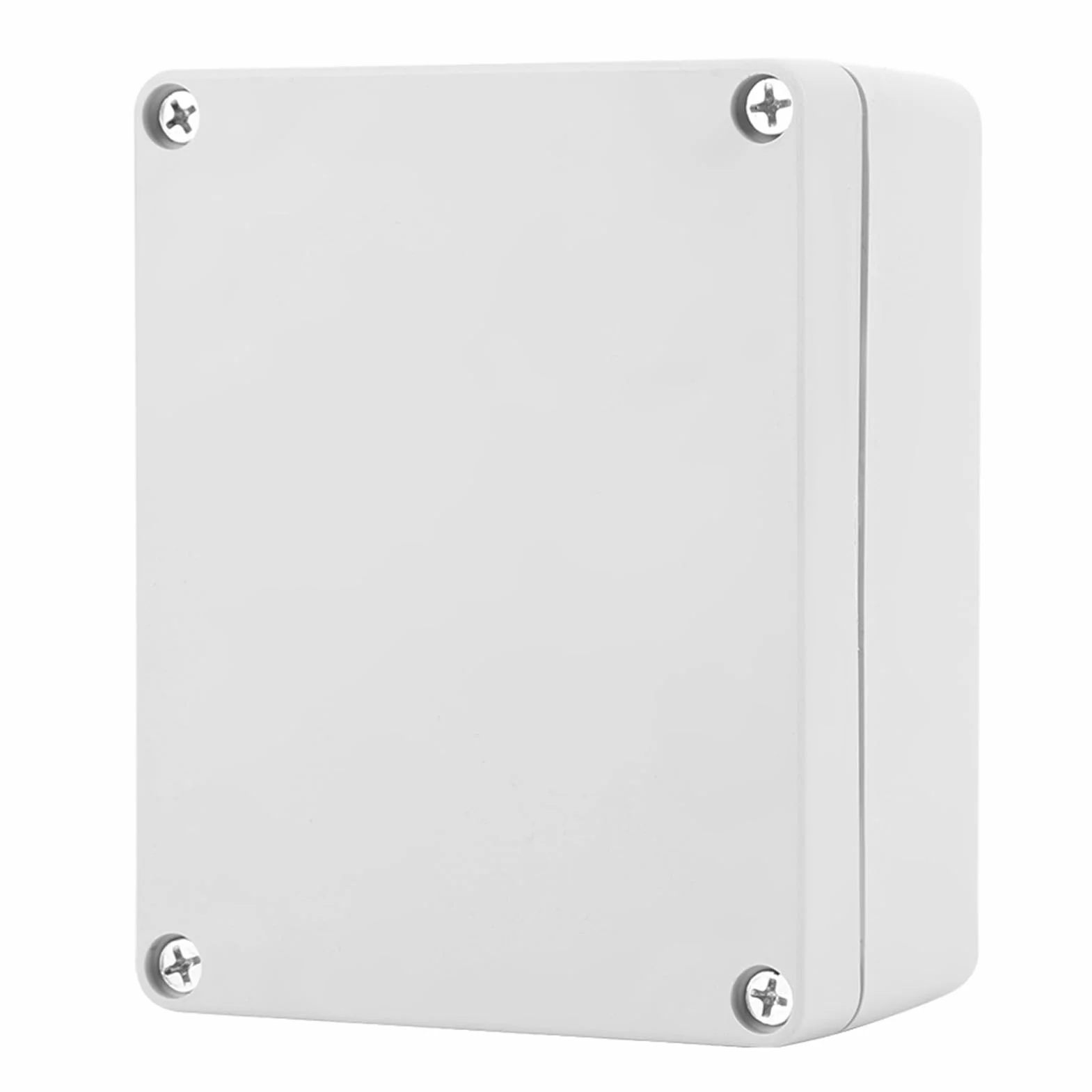 Wodoodporna Skrzynka Przyłączeniowa ABS IP65 115x90x55mm Pyłoszczelna Obudowa Elektryczna do Instalacji Ogrodzeniowych Ogrodowych Elektrycznych