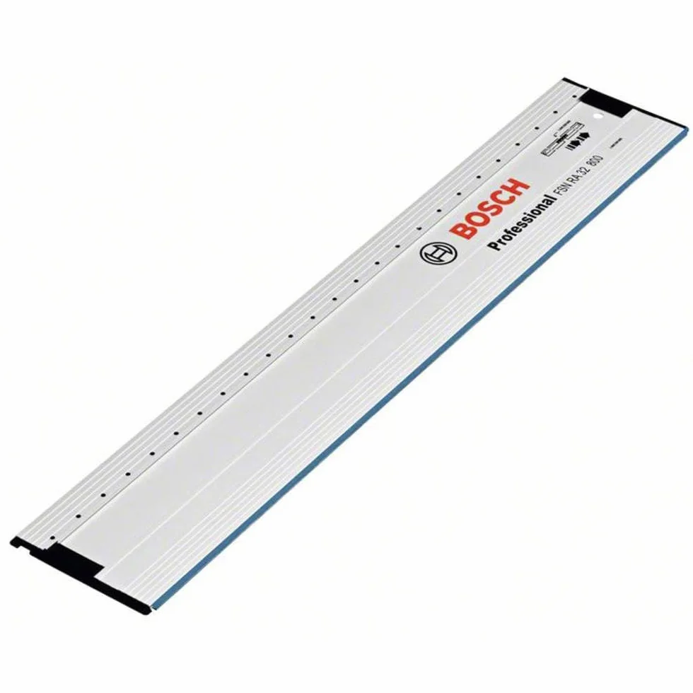 Bosch Professional: szyna prowadząca FSN RA 32-800 (dł. 800 mm, kompat. z serią pilarki tarczowe GKS z rozsz. G, zagłębiarki GKT i wybrane wyrzynarki GST+frezarki GOF z dod. adapt.)