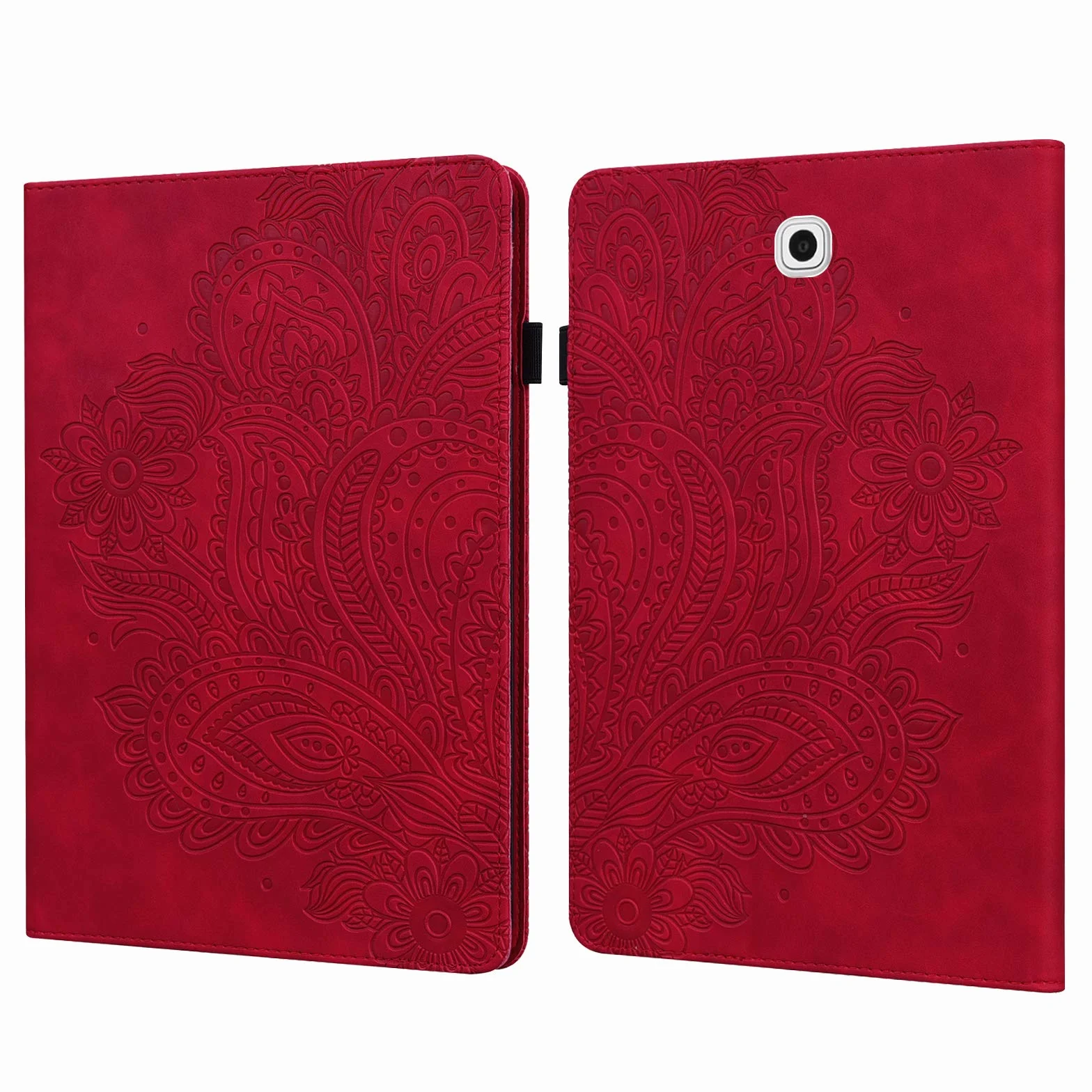 Samsung Galaxy Tab S2 9,7 cala Etui Flip Cover z folią ochronną i rysikiem (czerwony)