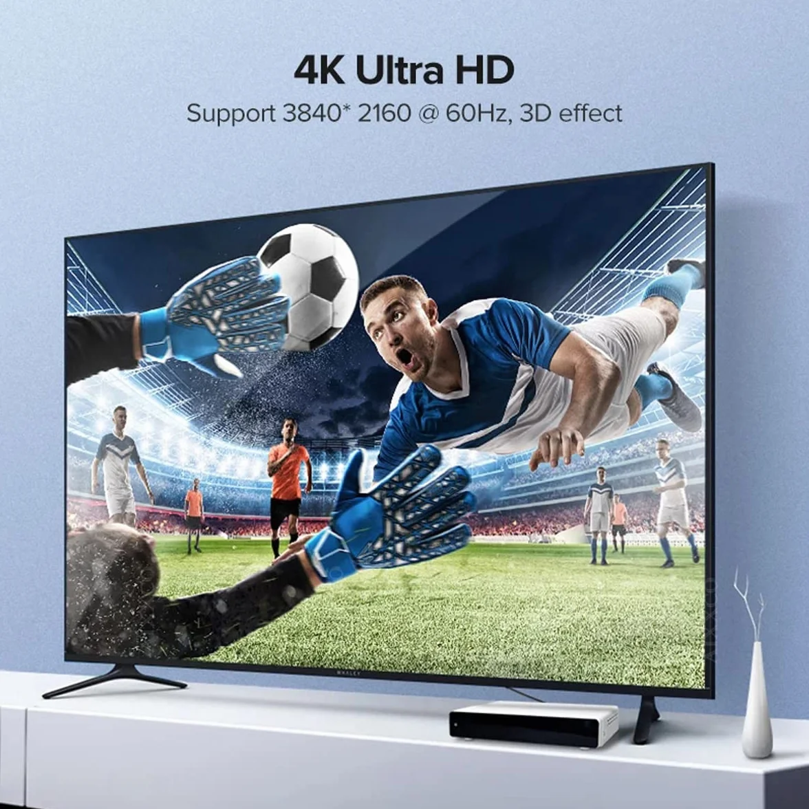 Kabel Micro HDMI na HDMI Adapter 4K 360° kątowy 1.4m