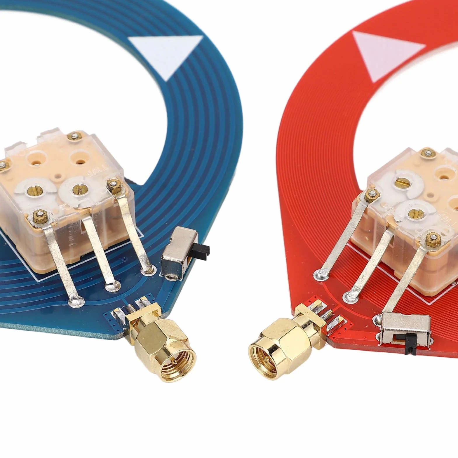2 szt. Zestaw Nadawczo-odbiorczy o średniej Fali o Krótkiej Fali AM MW SW Mini Rings Transceiver Przenośna Mini Antena Pętlowa