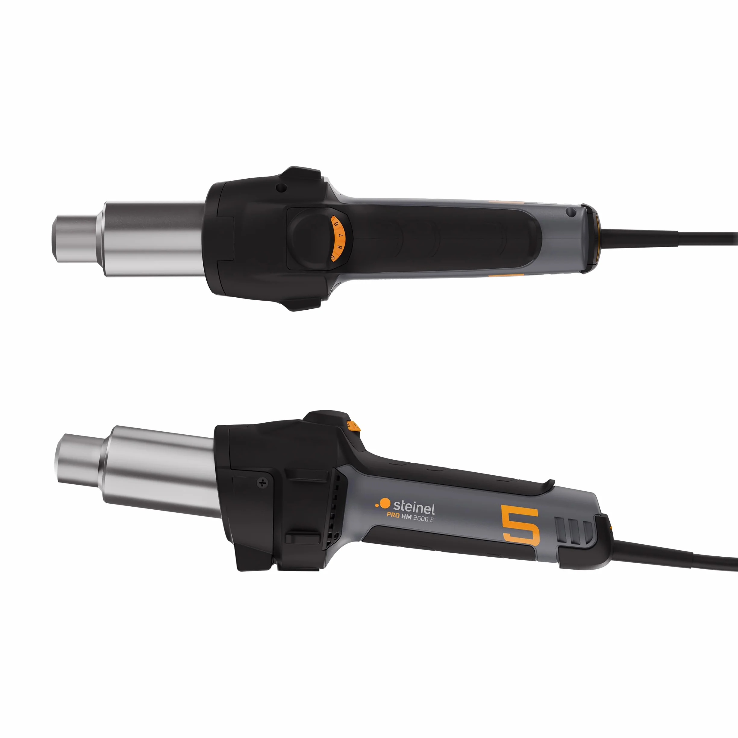 Steinel Opalarka HM 2600 E W walizce, pistolet na gorące powietrze | 2300 W, temperatura 50-620 °C, silnik bezszczotkowy