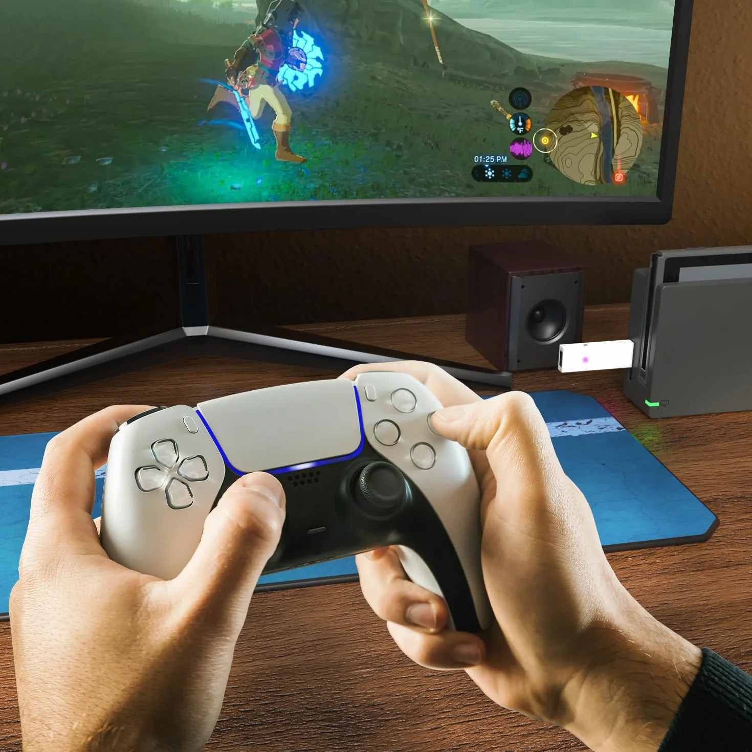 MAYFLASH MAGIC-X Bezprzewodowy adapter Bluetooth USB dla Xbox Series S/X, Xbox One, Switch, PS5, PS4