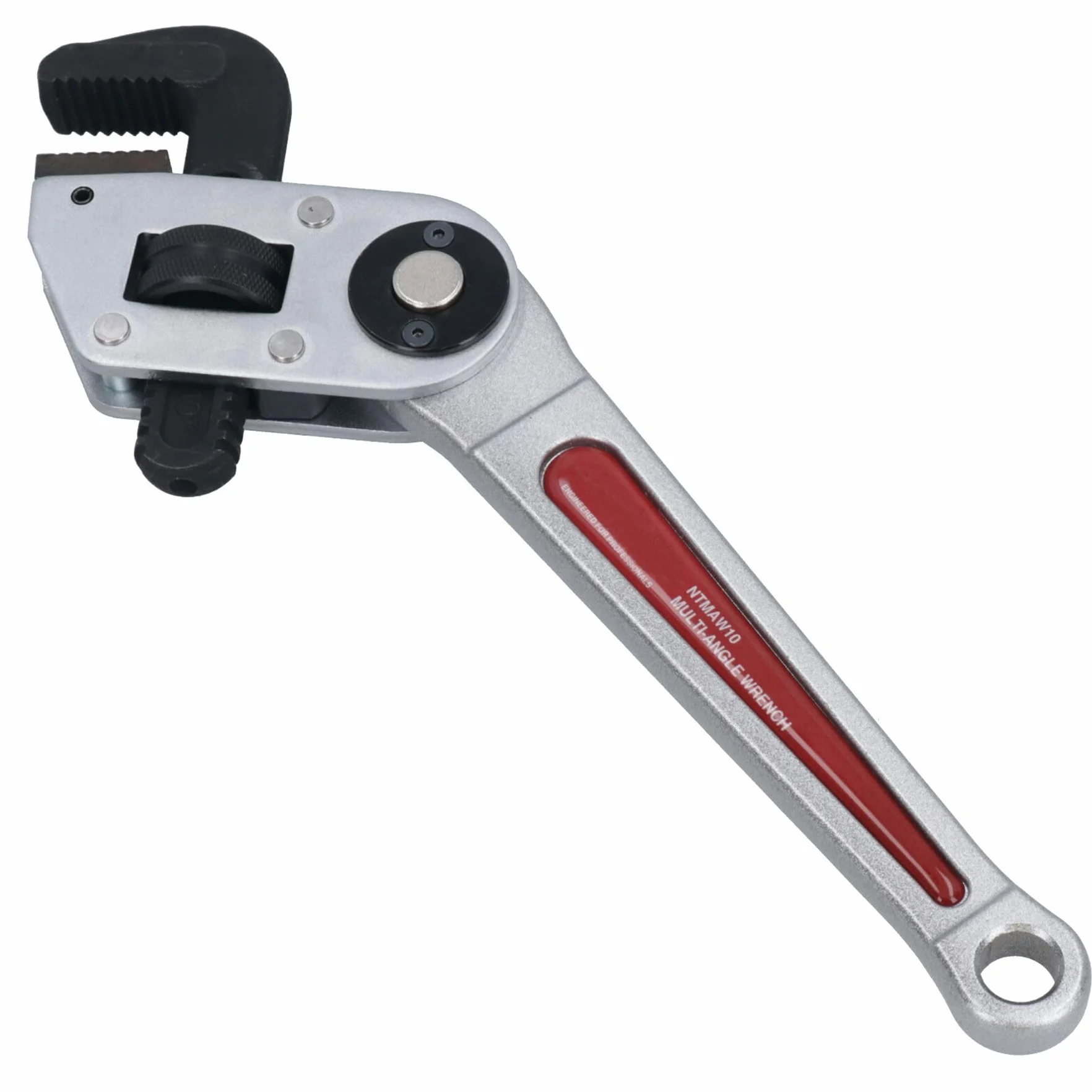 AB Tools Klucz nastawny wielokątowy Stilsons 0-53 mm do rur, 10 pozycji