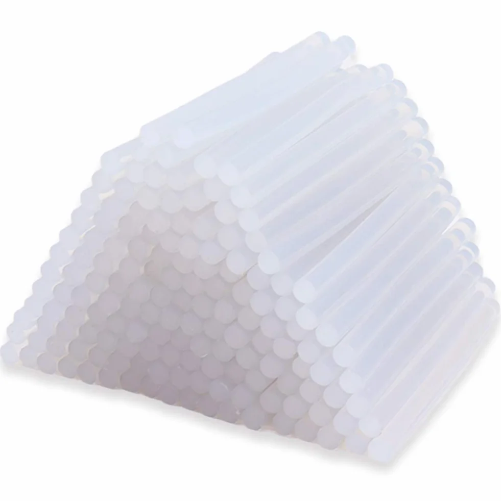 150 szt. 7 mm x 100 mm patyczki do klejenia na gorąco, mocny klej wysokiej jakości pasek topliwy do majsterkowania rzemiosła, tworzyw sztucznych, tkaniny, obróbki drewna, ceramiki, komponentów elektronicznych, produktów papierowych, guma
