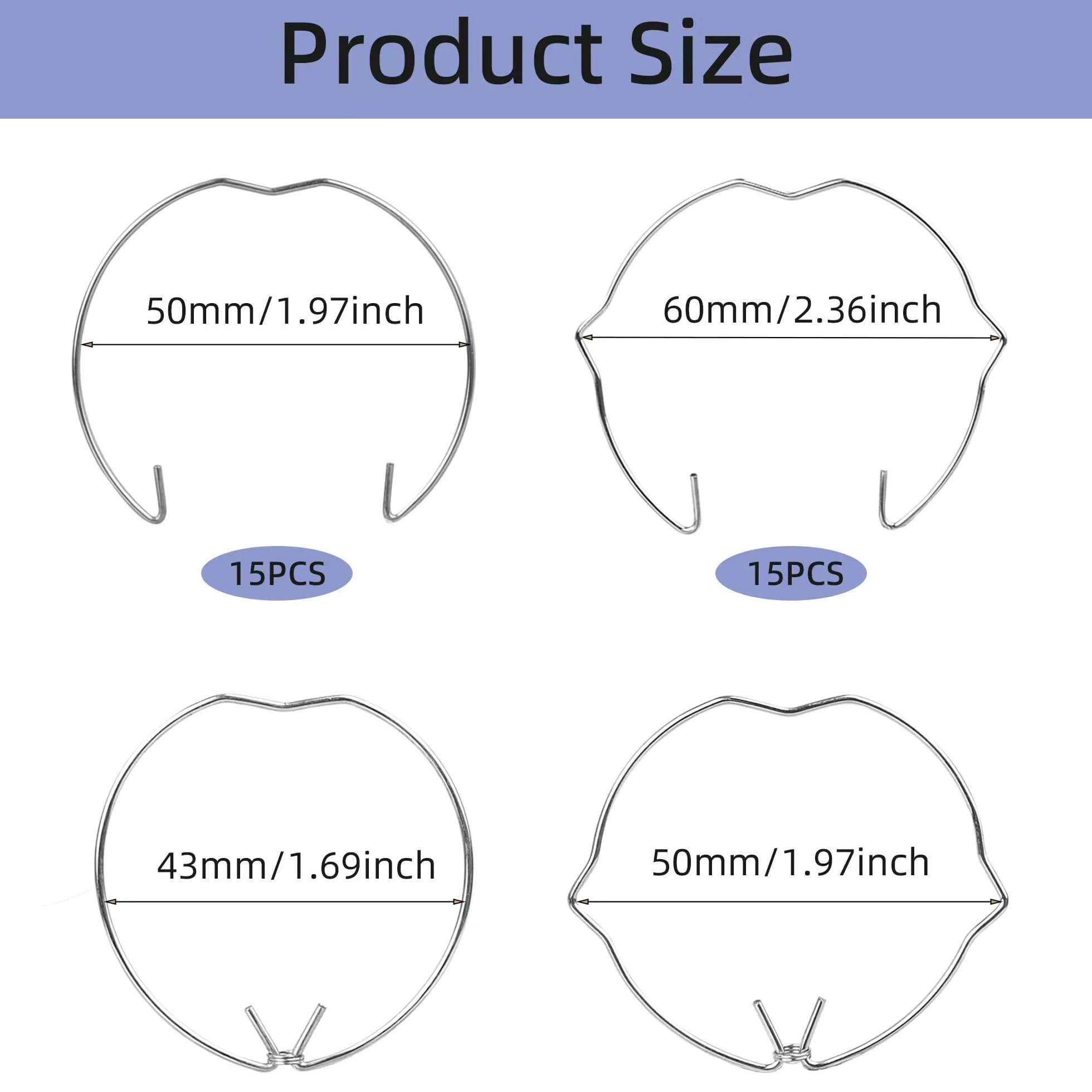 30 sztuk sprężyn mocujących pierścieni do 50 mm MR16 GU10 reflektor do zabudowy pierścień sprężynowy do LED Spot Light lampa halogenowa 2 style