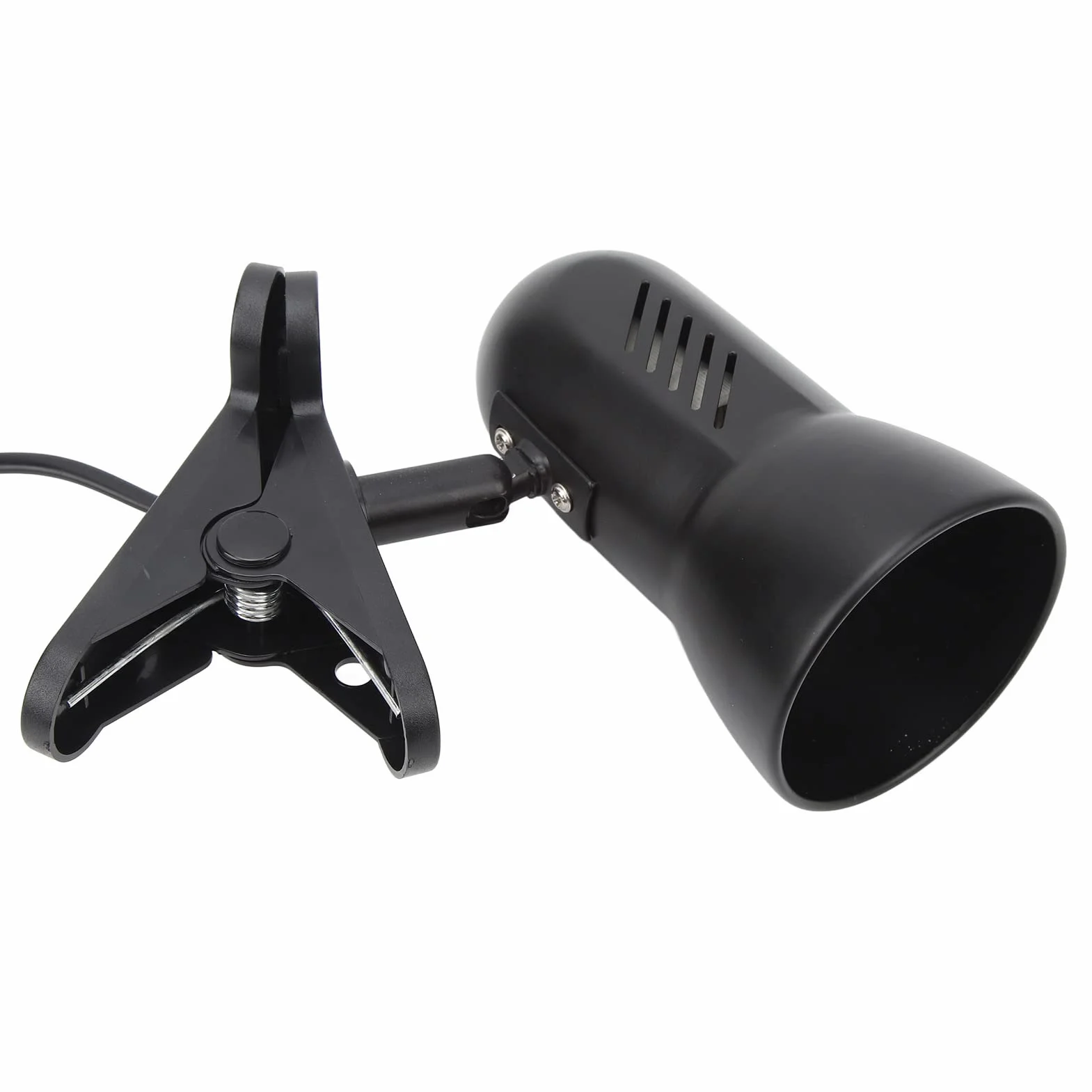 Lampa Zaciskowa, Lampa Zaciskowa LED Obrotowa Głowica 360 Stopni Wtyczka UE Standardowa Podstawa E27 85-265 V Długość Przewodu 4,3 Stopy Do Domu
