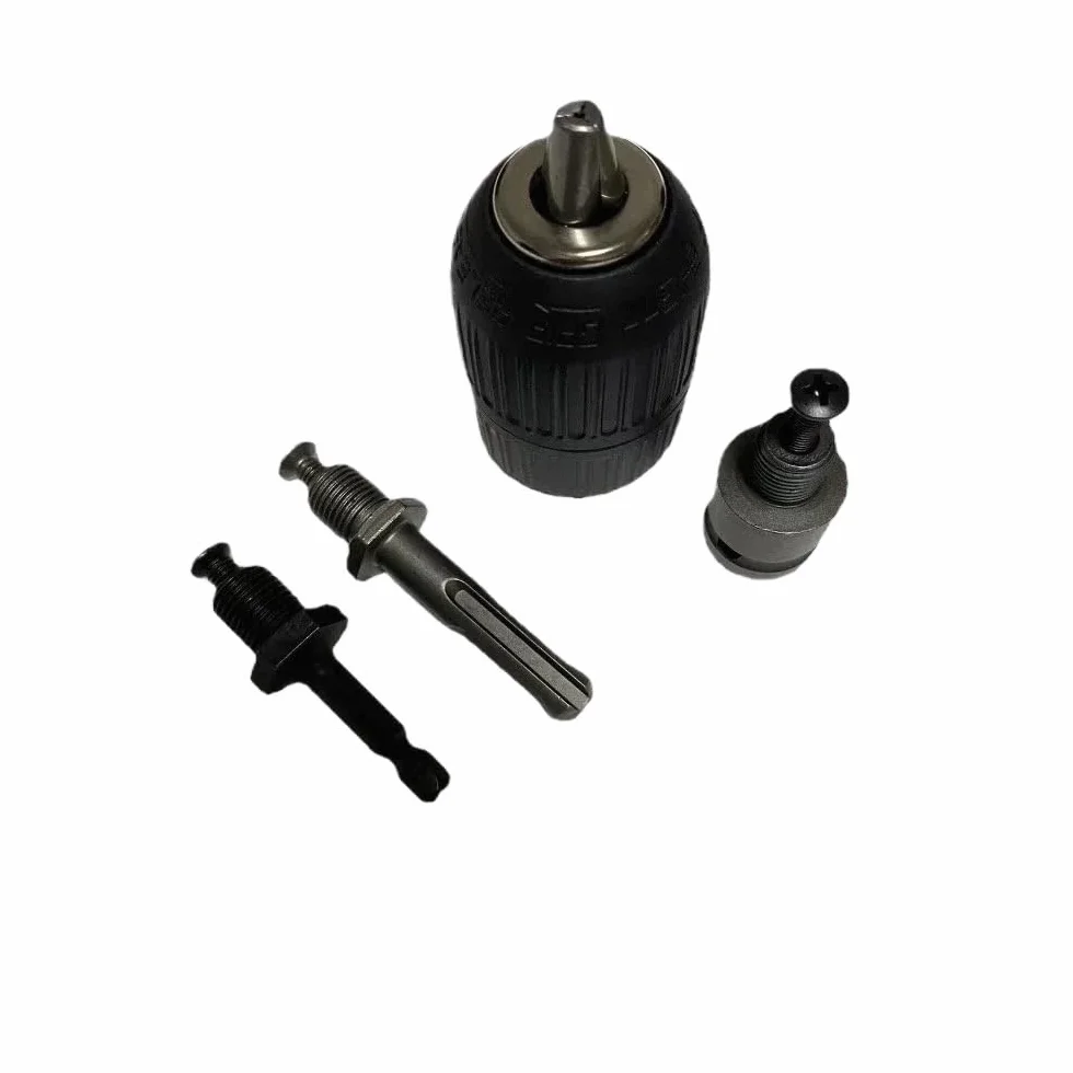 Uchwyt wiertarski bezkluczykowy 2-13 mm, konwerter 1/2"-20UNF, szybkozmienny adapter do wiertła udarowego SDS 1/4"， 1 szt.