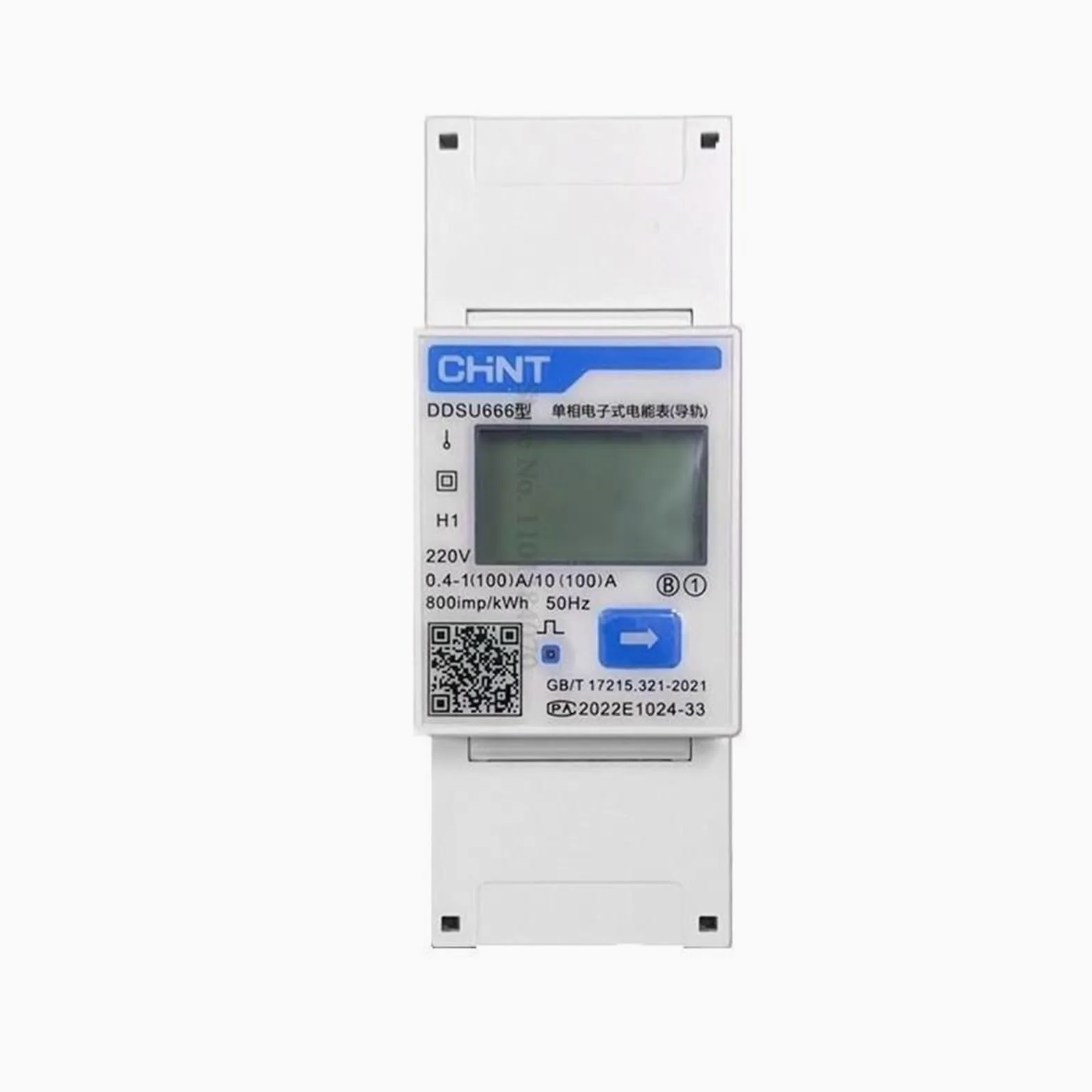 1 szt. DDSU666 jednofazowy na szynie DIN 100A 80A CT RS485 Modbus dwukierunkowy przetwornik mocy Smart Energy Licznik energii elektrycznej(DDSU 80A Modbus)