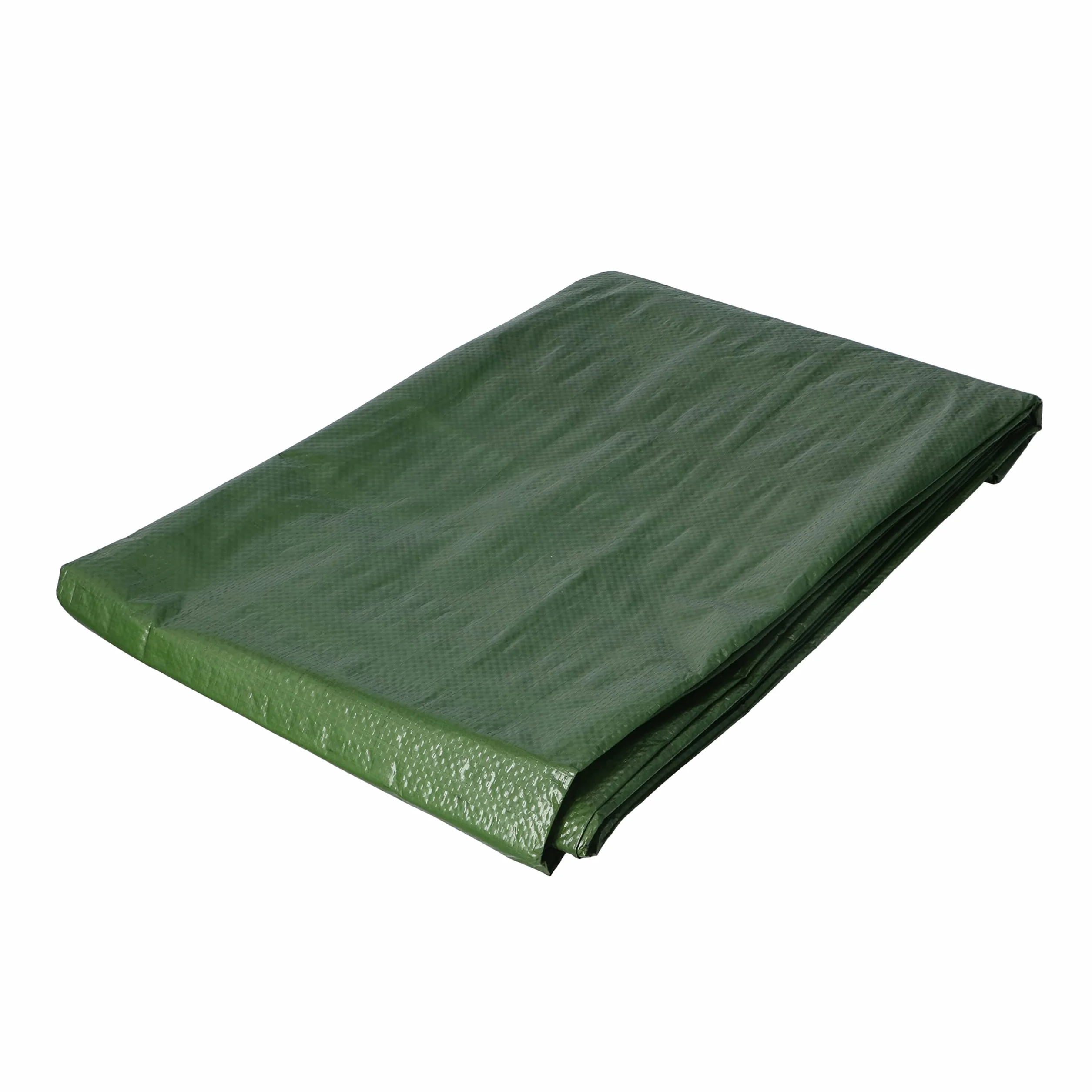 Mivos Uniwersalna plandeka wodoszczelna 4 x 4 m, zielona, plandeka 90 g/m², plandeka ochronna do mebli ogrodowych i drewnianych, odporna na pleśń, plandeka ogrodowa z aluminiowymi oczkami