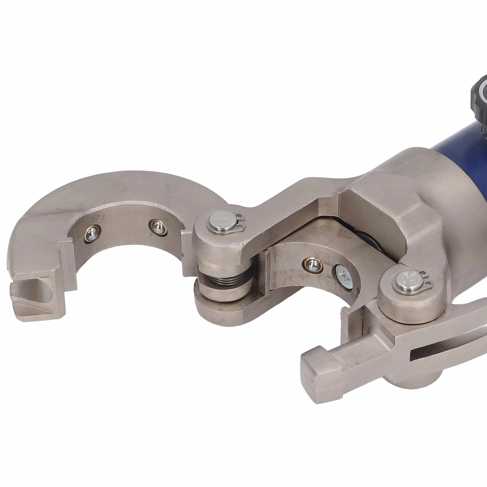 Hydrauliczna Prasa do Miedzi, Narzędzie do Zaciskania Rur 60KN Złączek Rur Miedzianych 1/2 Cala, 3/4 Cala, 1 Cal, 3 Matryce, Obcinak, Zaciskarka Hydrauliczna