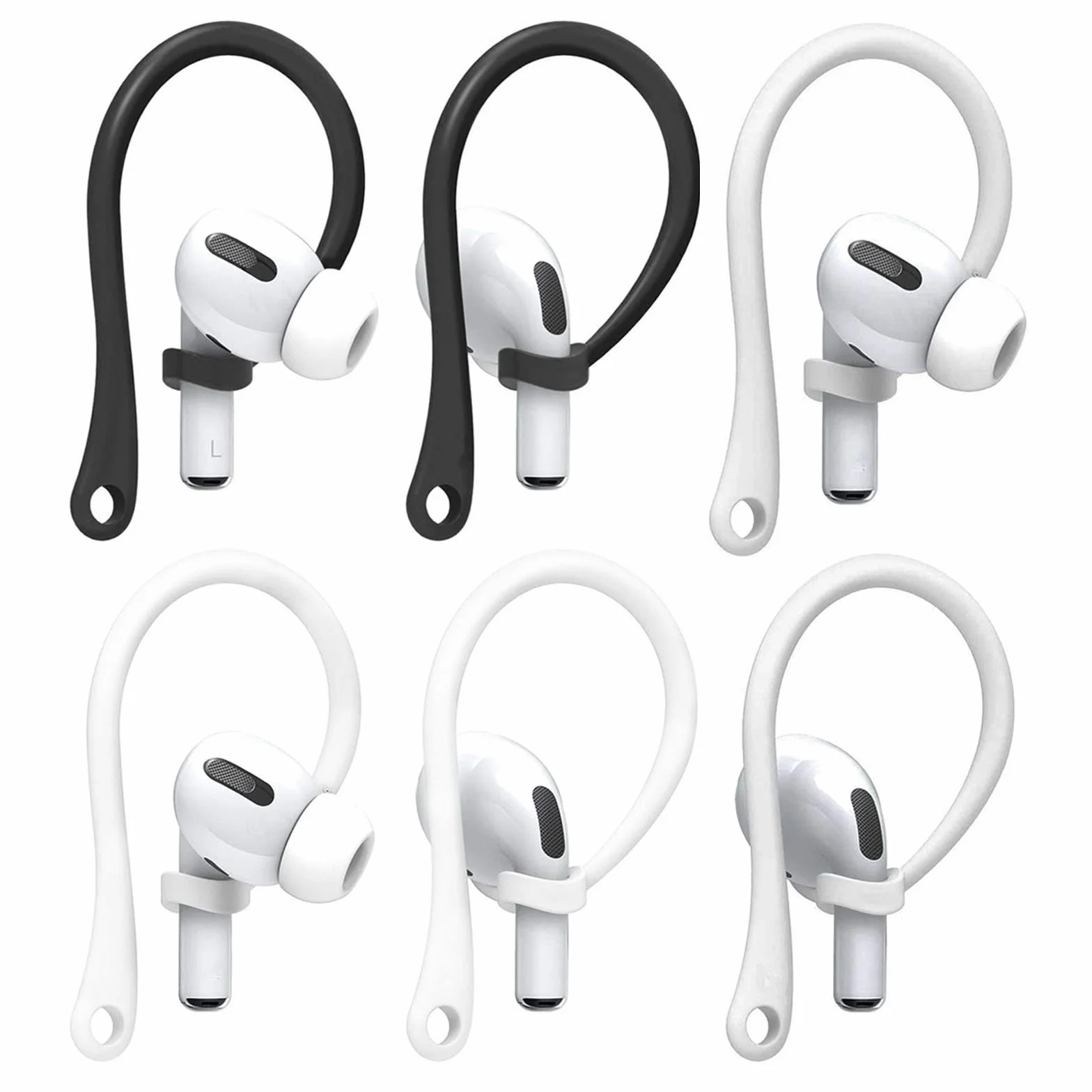 Haczyki na uszy do słuchawek Airpod, zapobiegające zgubieniu, 3 szt.