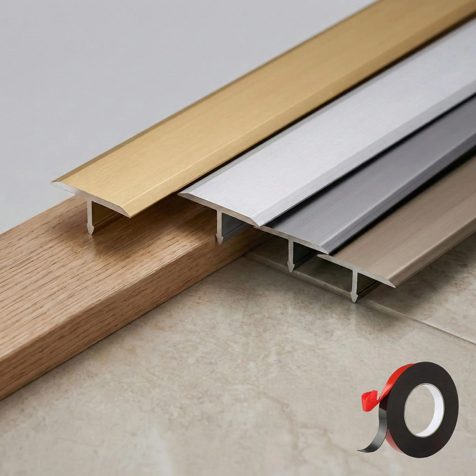 Wodoodporna zaślepka do blatu kuchennego z profilem aluminiowym do blatów i zlewozmywaków – 3 szt. 90 cm różowa konstrukcja idealna do bezszwowego wykończenia i ochrony przed wilgocią