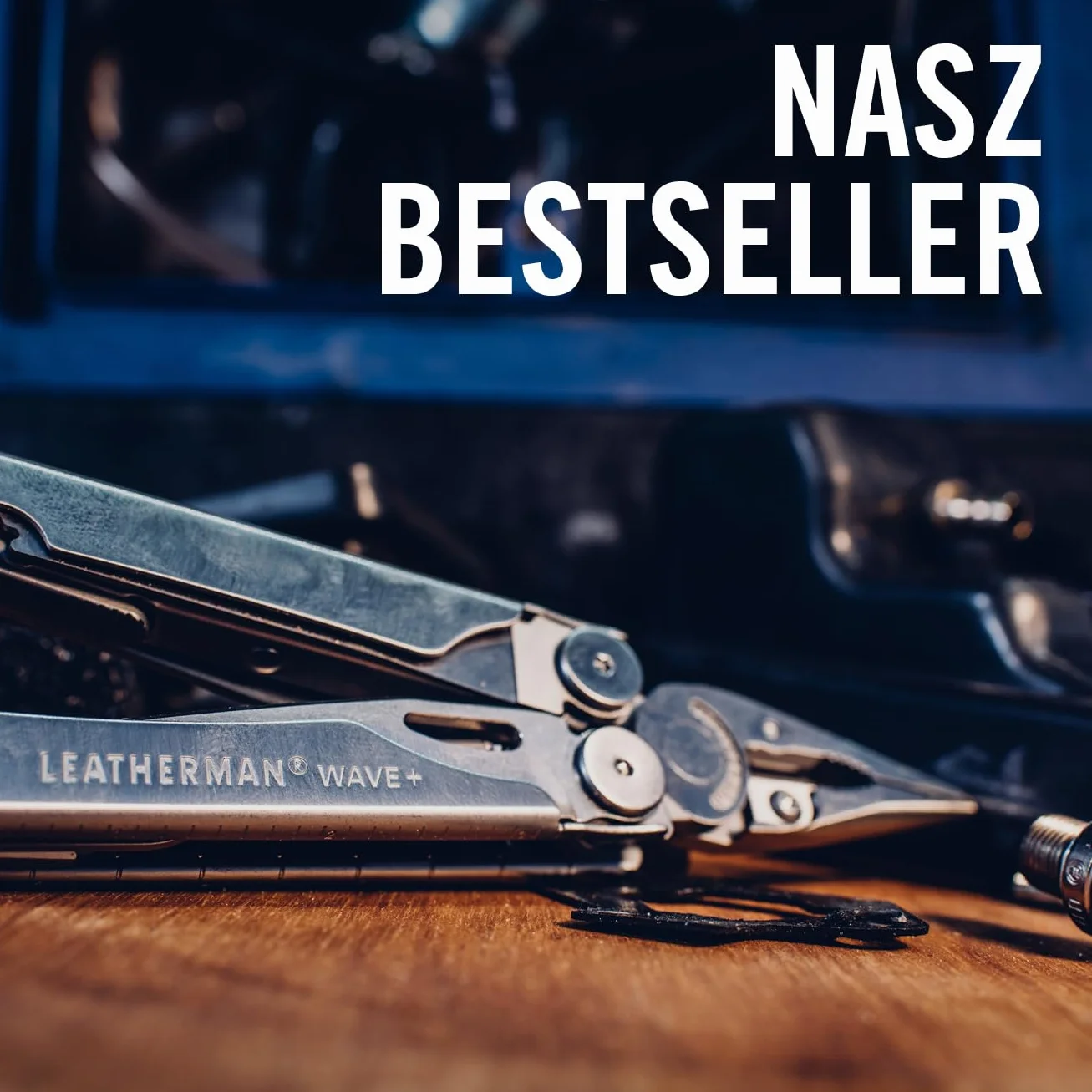 Leatherman Multitool Wave Plus - Narzędzie ze Stali Nierdzewnej 18 w 1 w Wytrzymałej Wersji z Ostrzami, Szczypcami i Obcinakami, Czarny