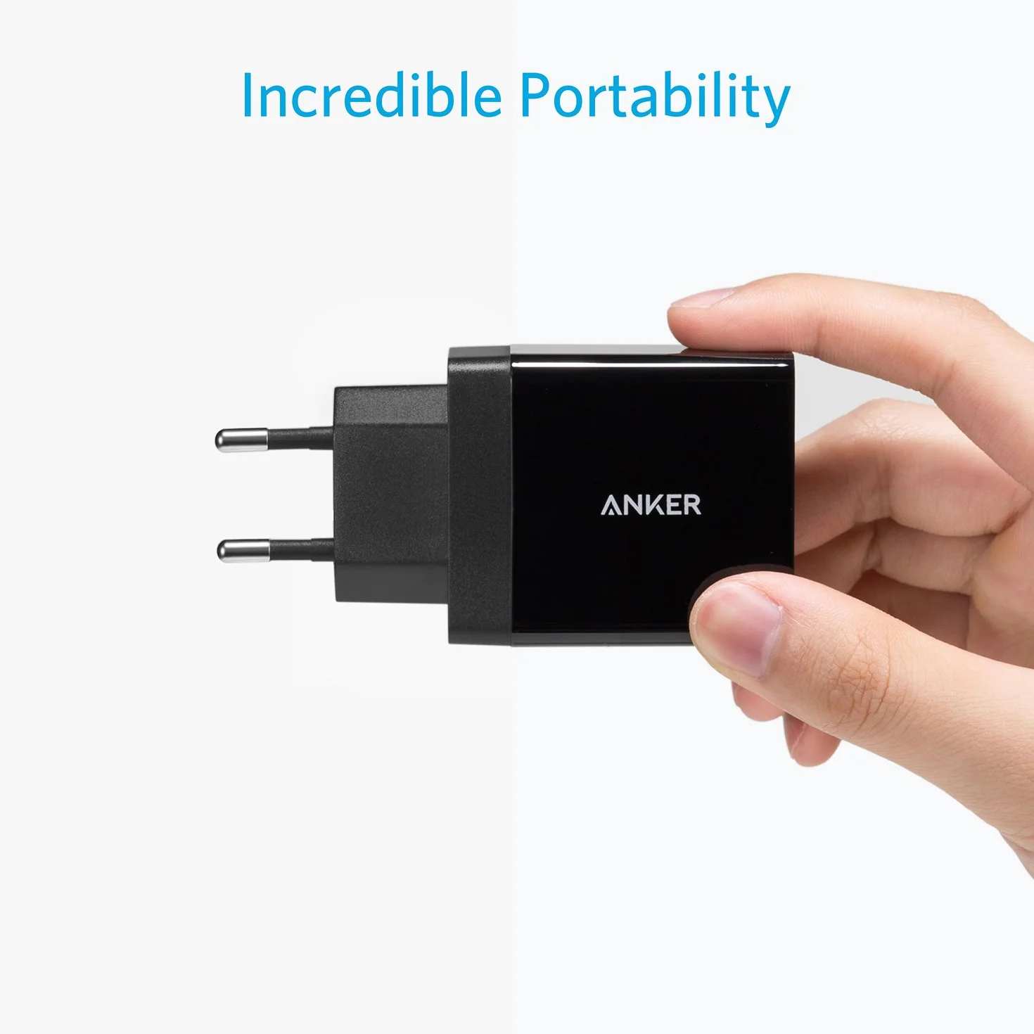 Anker 24W 2-Port USB Charger PowerIQ Technology
