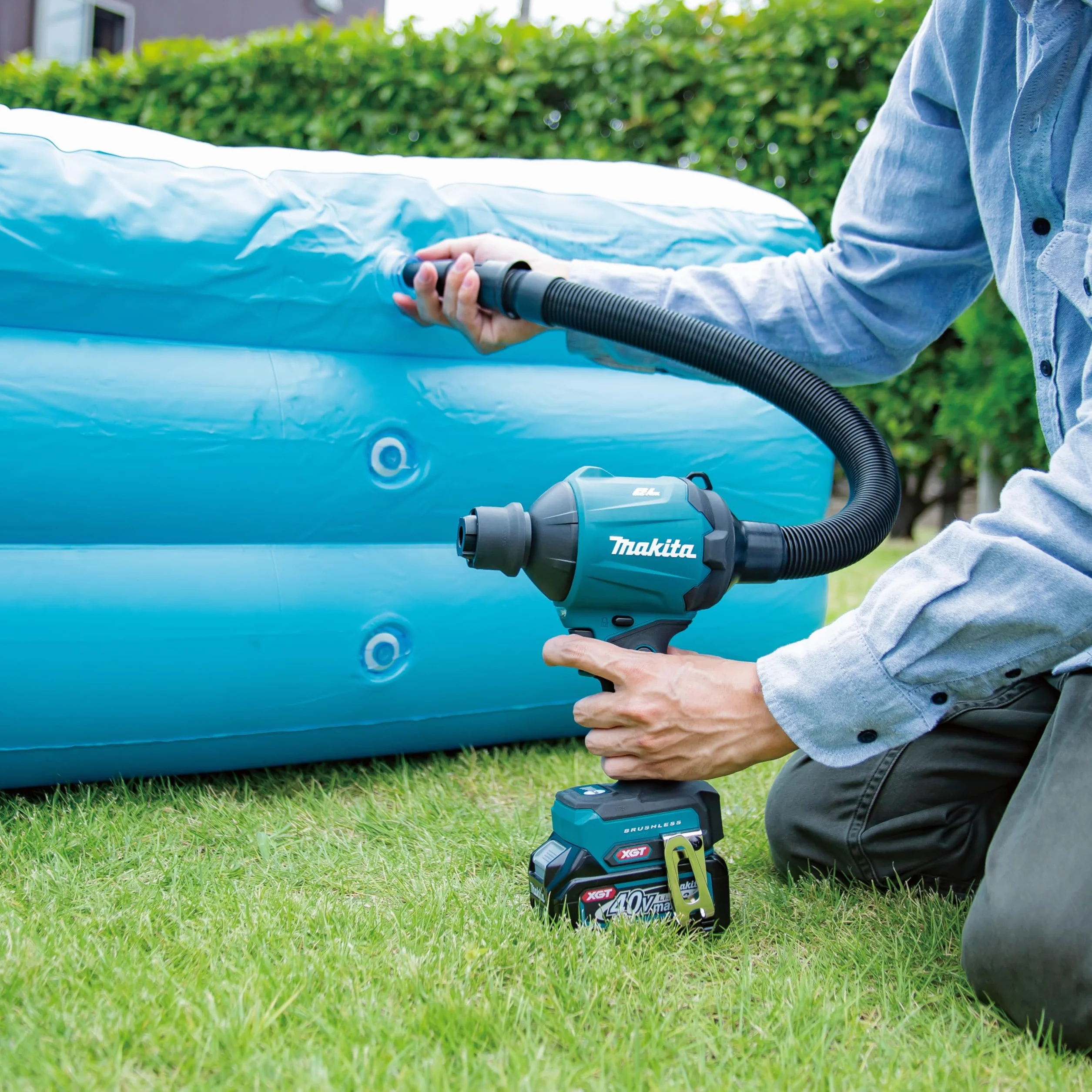 Makita AS001GZ 40V Max Li-ion XGT bezszczotkowa dmuchawa kurzu, baterie i ładowarki nie są dołączone