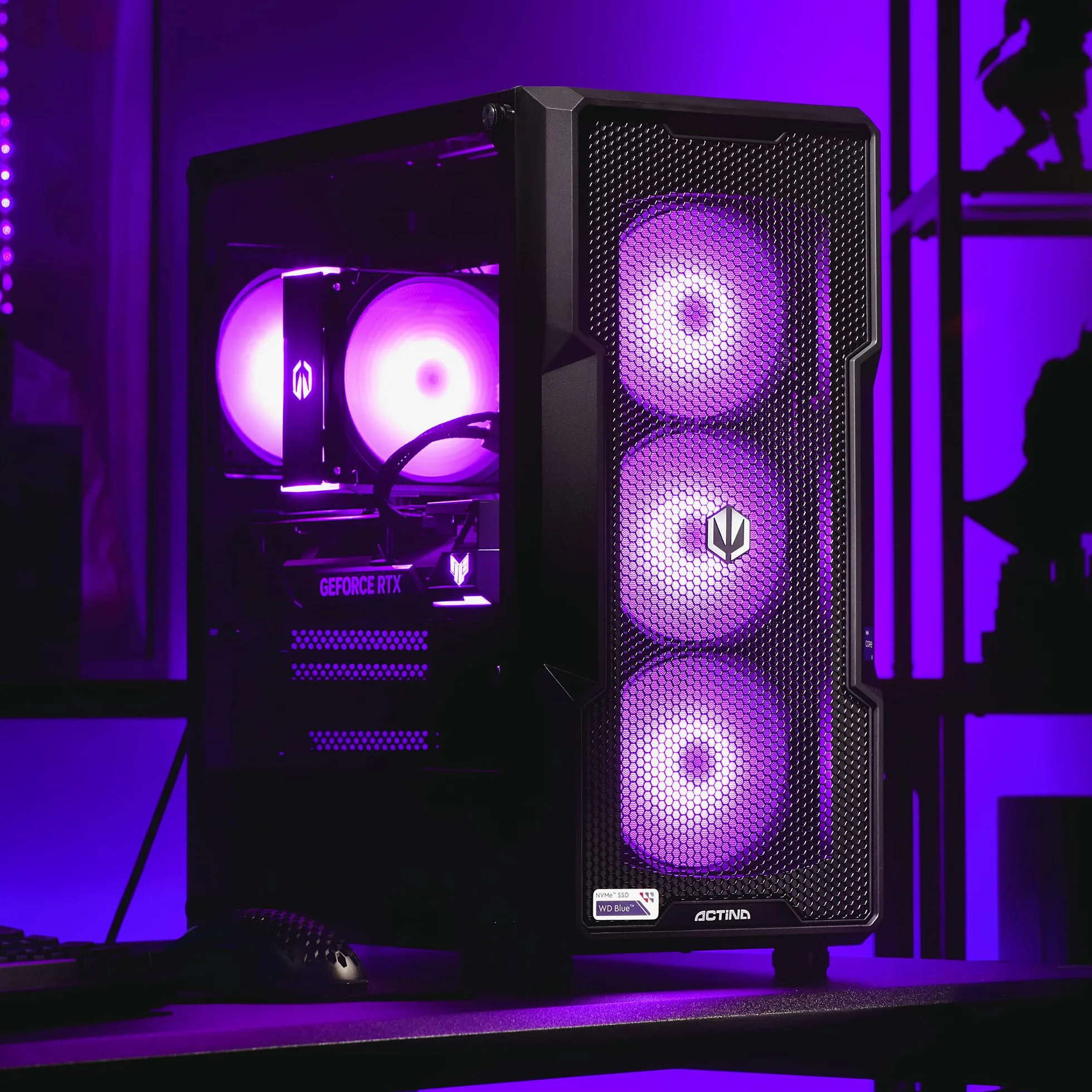 Actina ENDORFY 7800X3D/32GB/1TB/RTX4070SUPER/750W