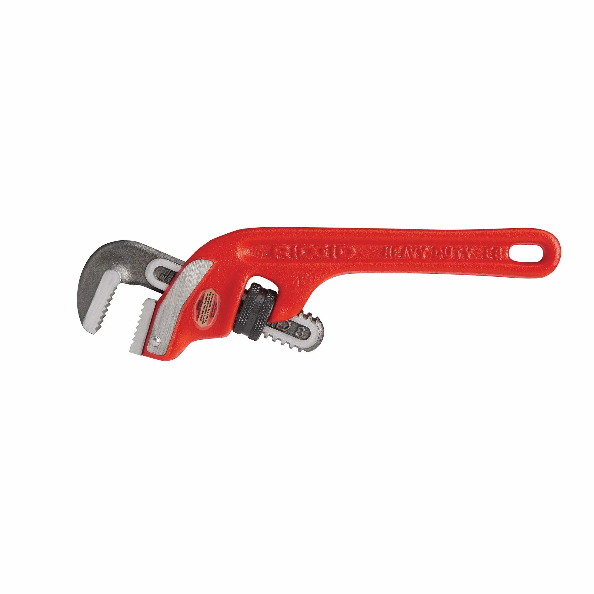 RIDGID 31055 model E-8 o dużej wytrzymałości 20 cm klucz do rur końcowych