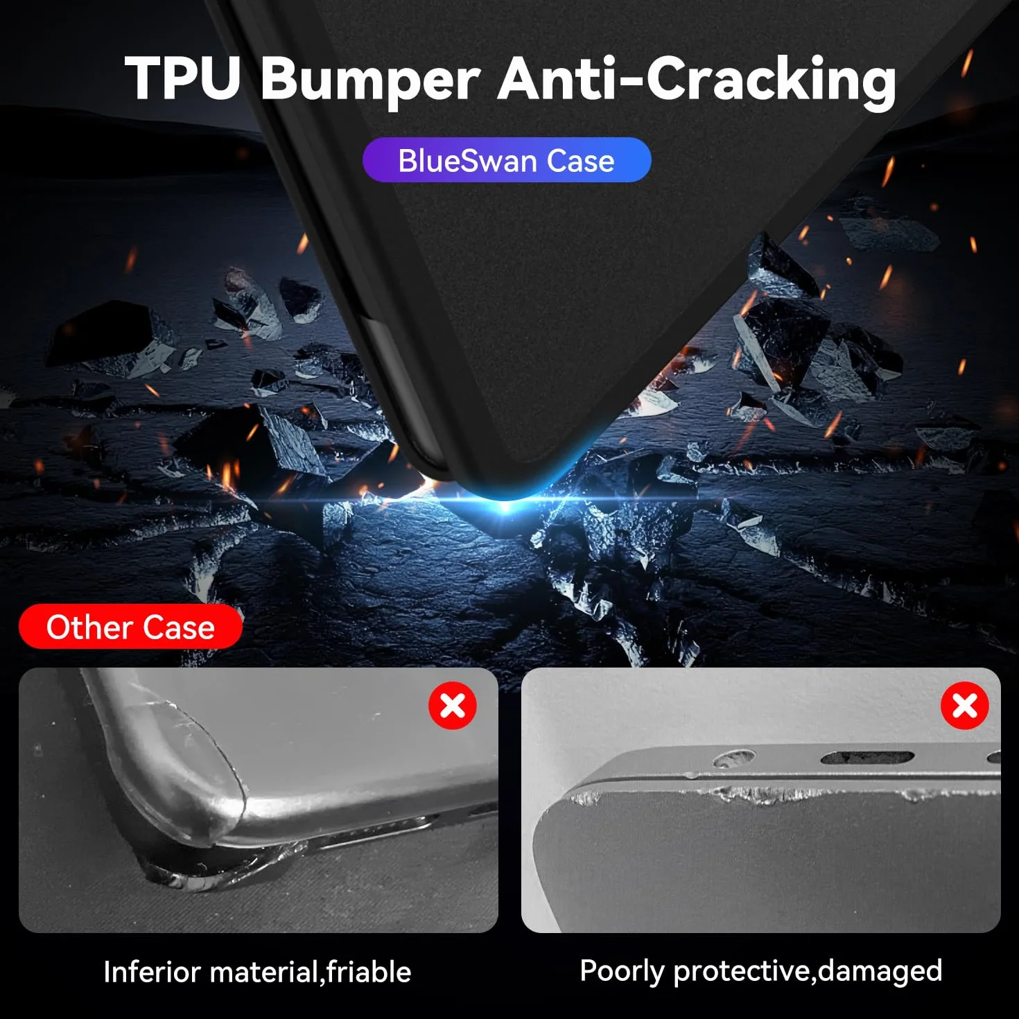 Etui kompatybilne z Macbook Pro 16 cali M5 M4 M3 M2 M1 A3428 A3429 A3403 A3186 A2991 A2780 A2485, Ramka TPU + Osłona PC Matowa czerń