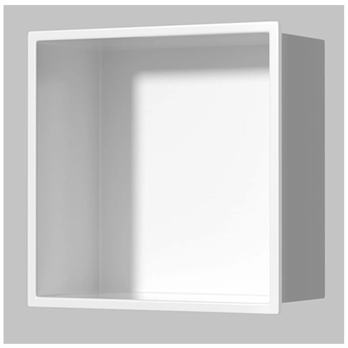 schowki łazienkowe, Nisza prysznicowa ze stali nierdzewnej 12,6 x, 4,9 cala, wielokolorowa(White)