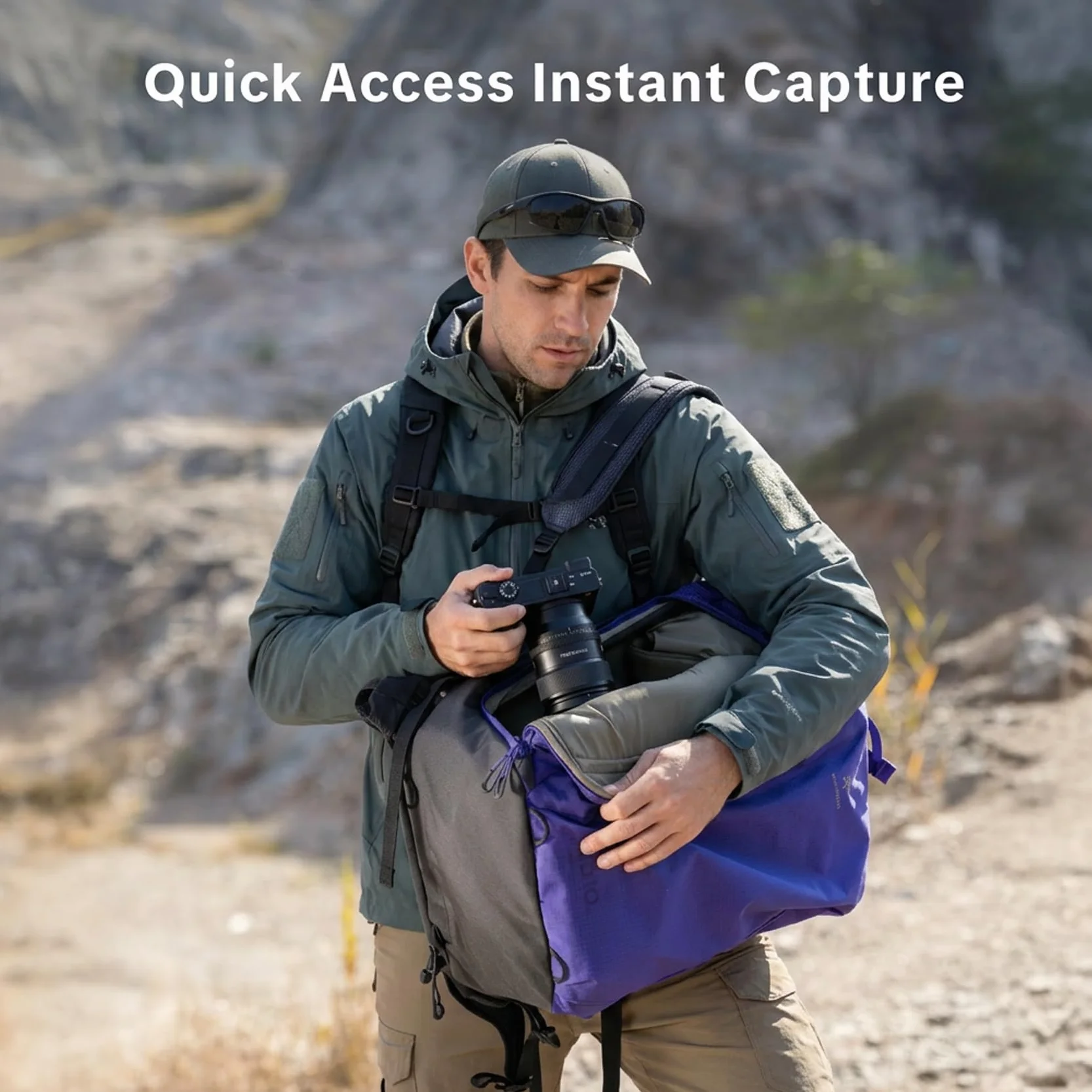 PGYETCH OnePro ultralekki plecak na aparat fotograficzny outdoorowy
