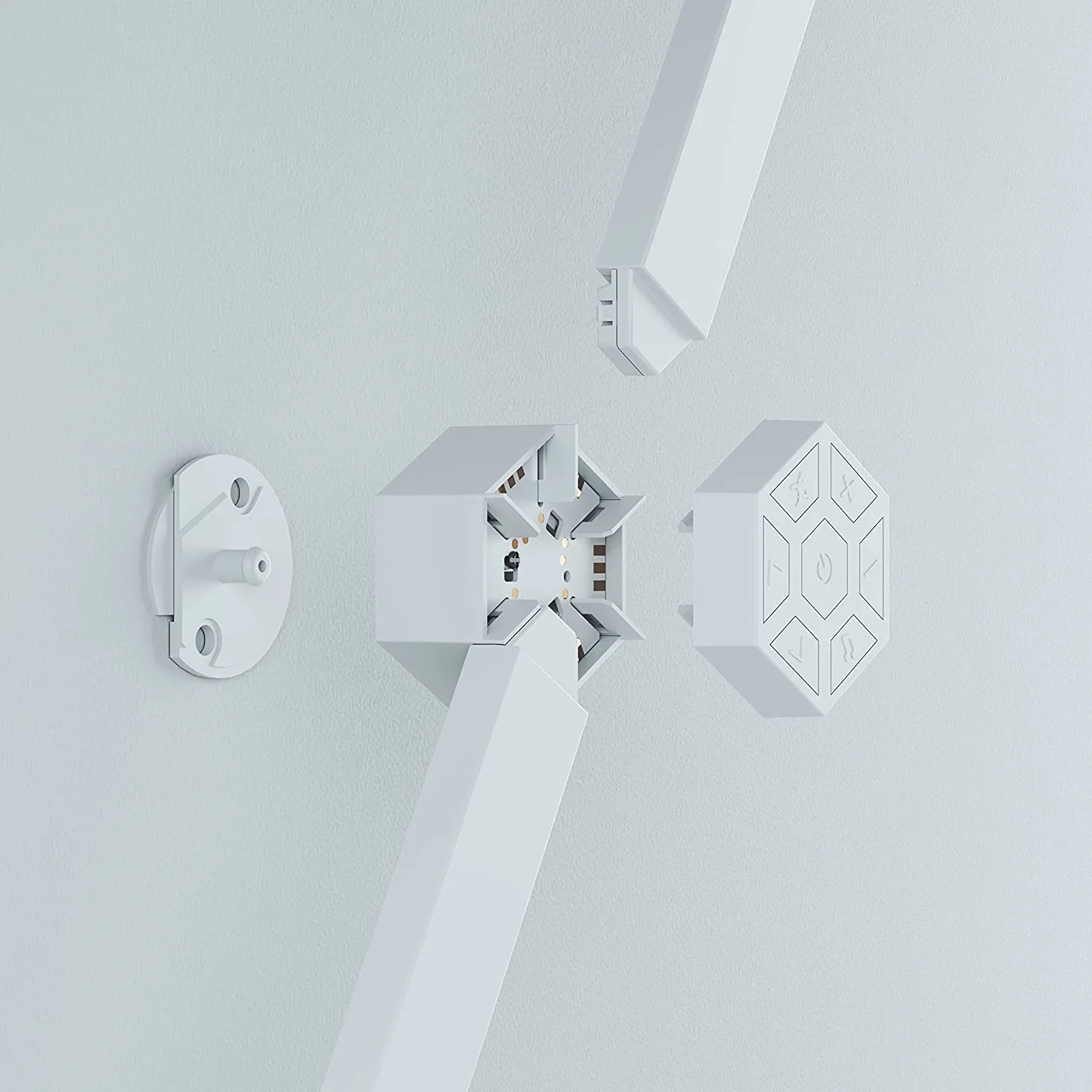 Nanoleaf ‎NL59-K-0002LW-9PK-EU Lines - 9 listew świetlnych, Pakiet startowy