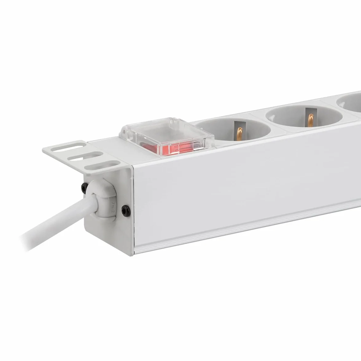 LogiLink PDU9C04-19 listwa zasilająca 9-rzędowa przesunięcie 45° IP20