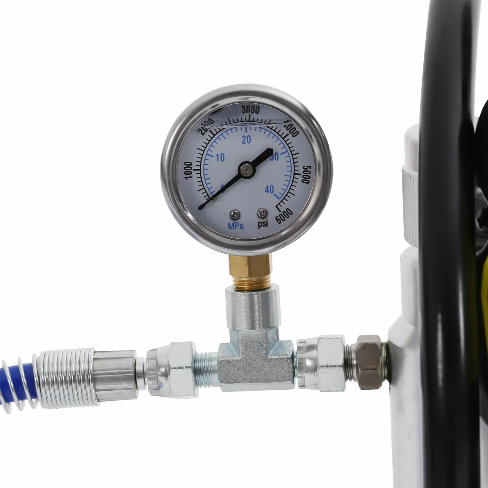 Airless wysokociśnieniowy spryskiwacz natryskowy, natryskiwacz wysokociśnieniowy, z drążkiem przedłużającym i pistoletem natryskowym, pistolet natryskowy do farb ściennych, odległość natrysku 35-50 cm
