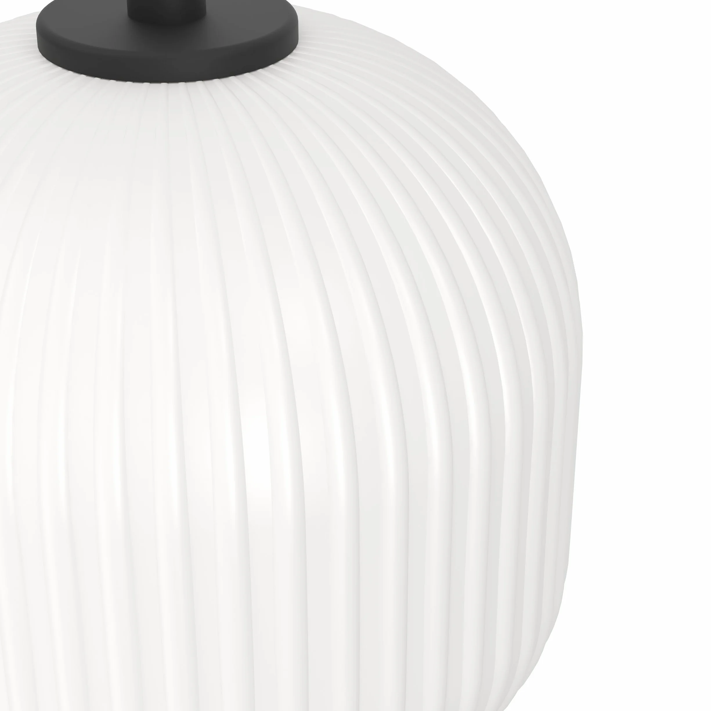 EGLO lampa wisząca Mantunalle, 3-punktowa lampka wisząca stół jadalny | oświetlenie z metalu w kolorze czarnym i szkła w kolorze białym, oprawka E27, 120 cm
