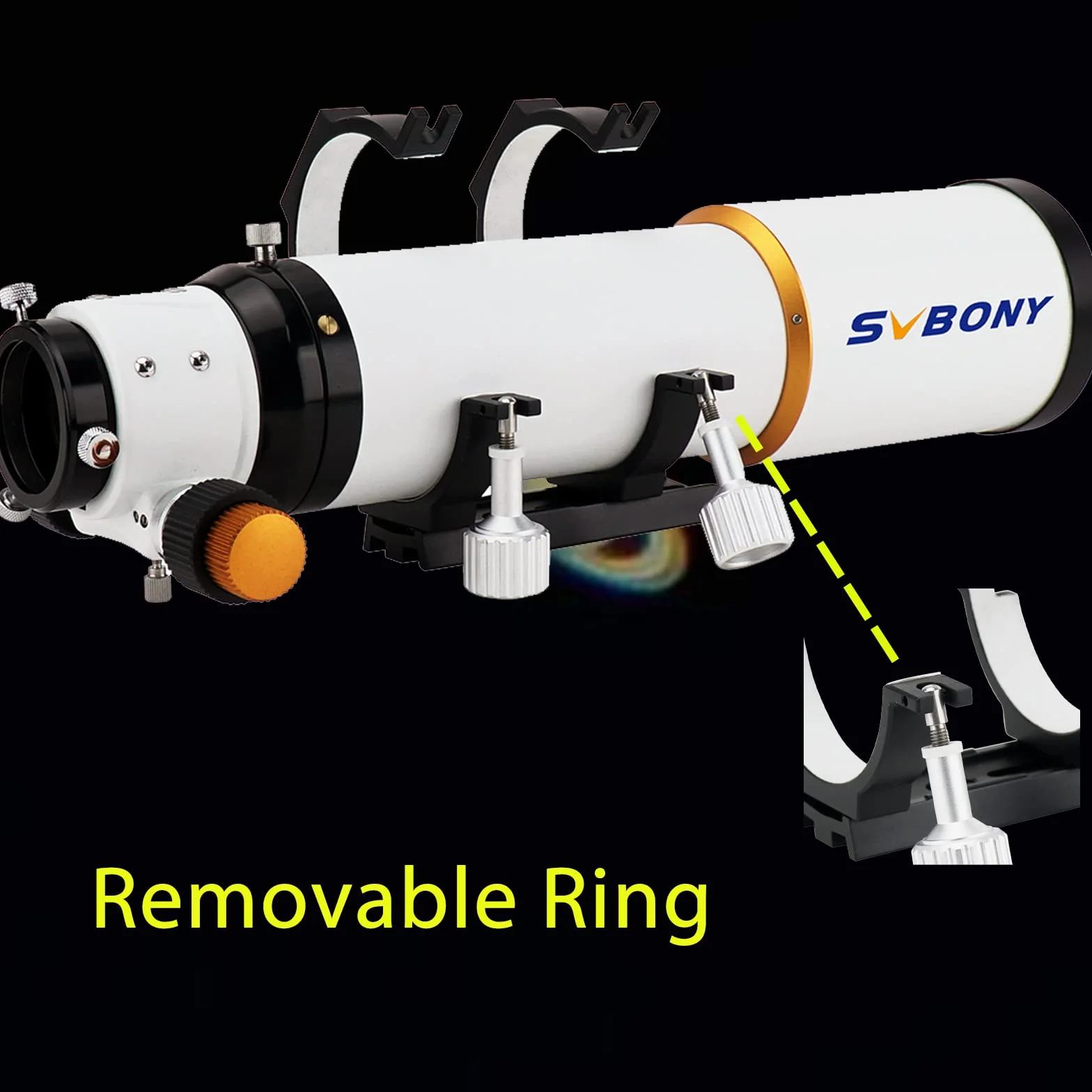 SVBONY SV503 teleskop 70ED F6 rurka optyczna niskiej dyspersji mikro-redukcja astrofotografia astronomia wizualna