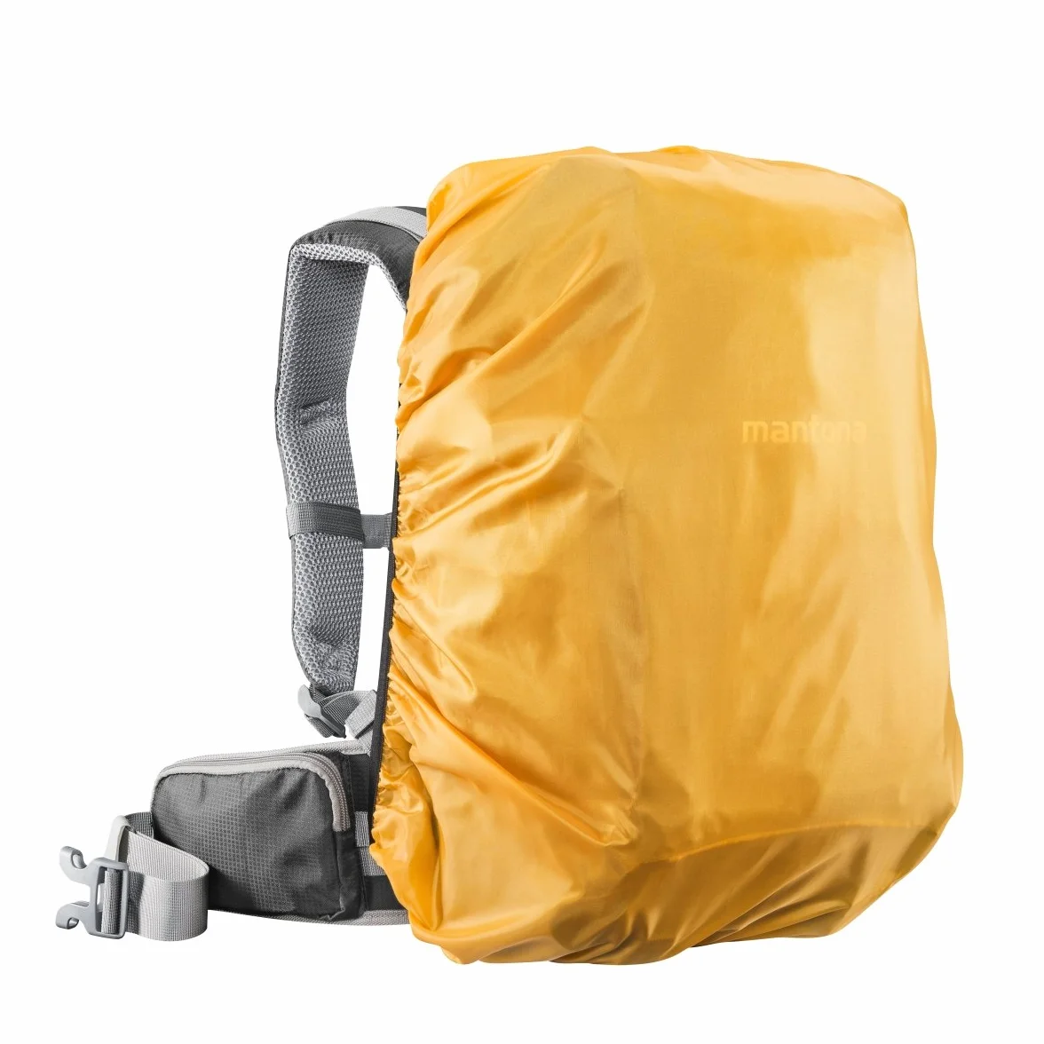 Mantona ElementsPro 30 plecak outdoorowy czarny z osłoną przeciwdeszczową
