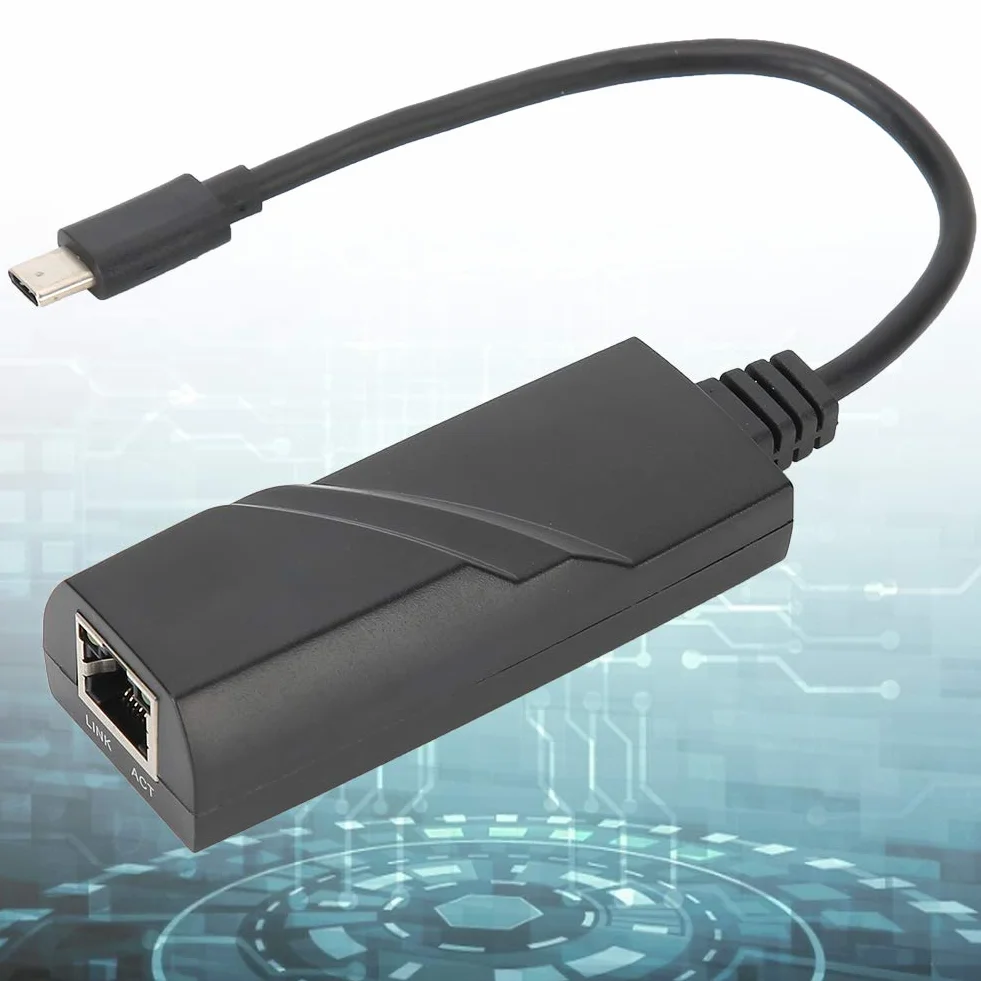Gigabit Ethernet adapter USB 3.0 na RJ45 typ C ultracienki do laptopów tabletów komputerów