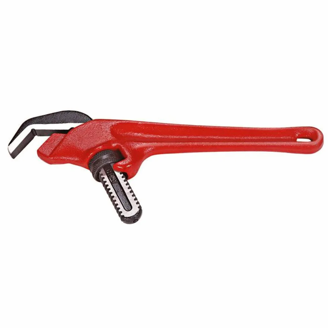 Klucz do rur o dużej wytrzymałości, konstrukcja z prostym przesunięciem do rur 1/8-5/8 cala, długość 24 cm, idealny do zadań hydraulicznych i naprawczych