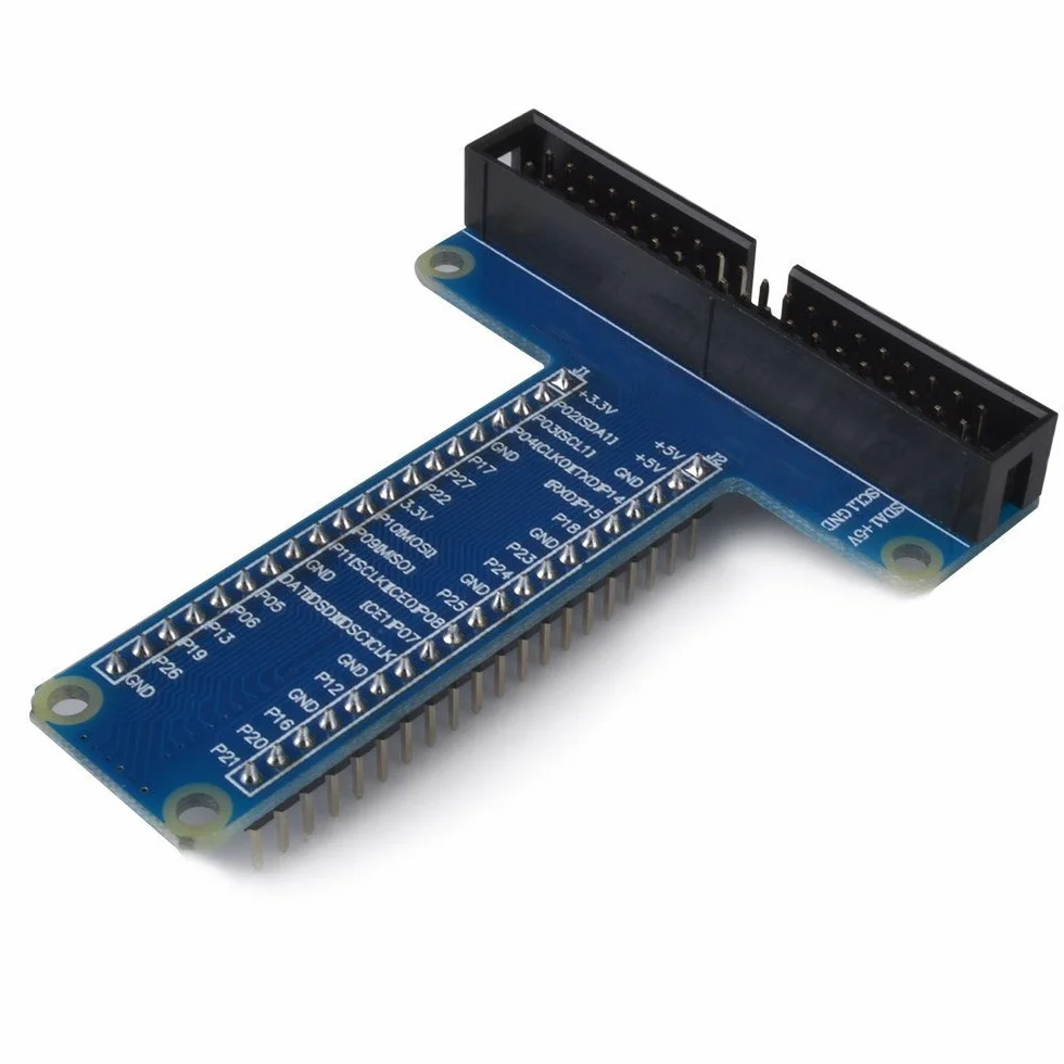 WINGONEER RPi GPIO płytka rozszerzająca Breakout z kablem taśmowym do Raspberry Pi 3 2