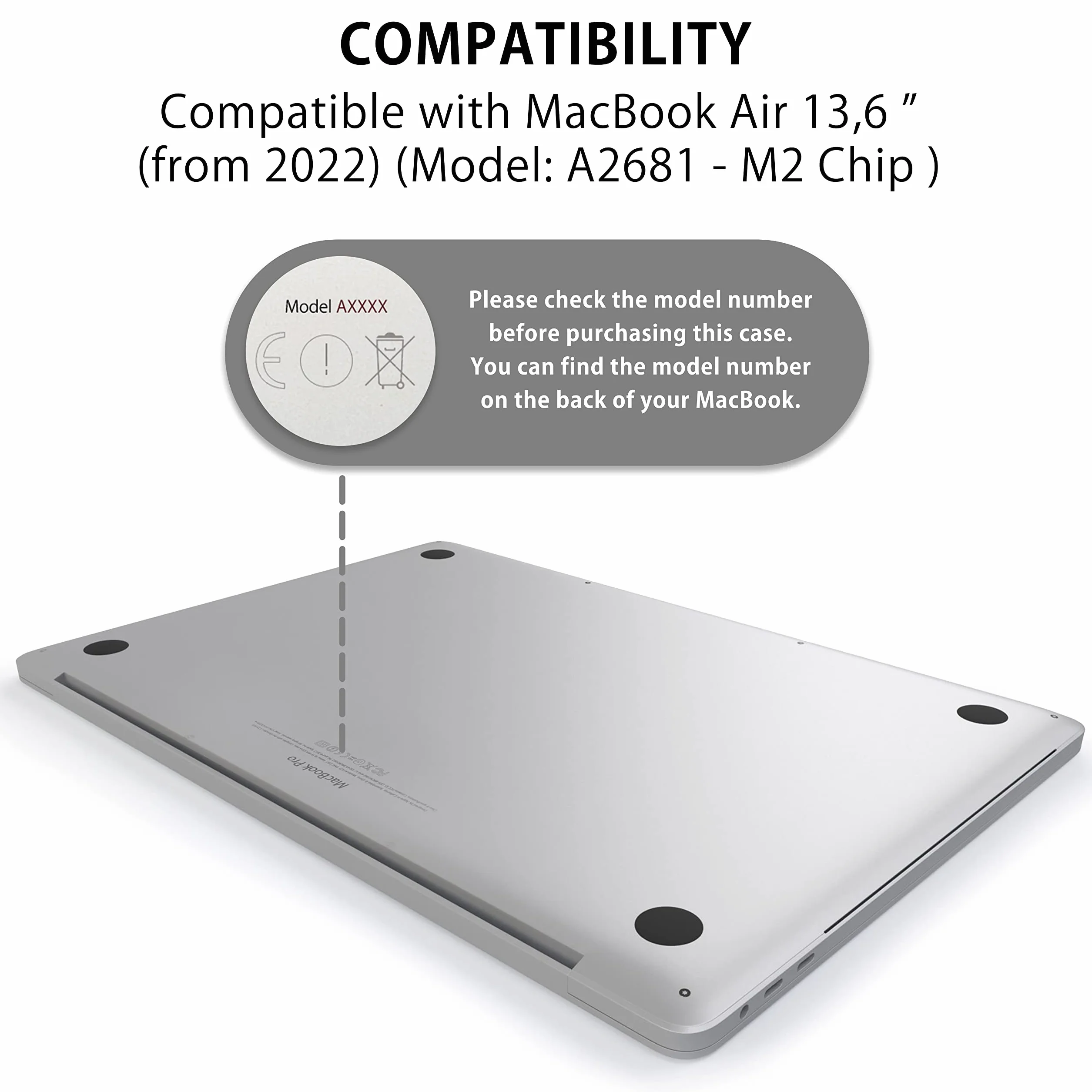 MyGadget Folia Prywatyzująca do MacBook Air 13,6 cala (2022) M2 A2681 Magnetyczna Filtr Anti Spieg