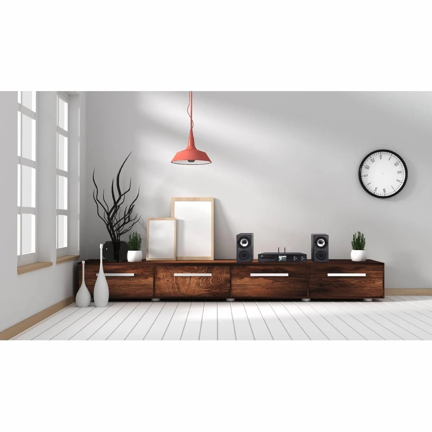 Imperial DABMAN i560 CD HiFi urządzenie ze wzmacniaczem odtwarzaczem CD radio internetowe cyfrowe DAB+ DAB UKW WLAN LAN HDMI ARC Bluetooth streamingu