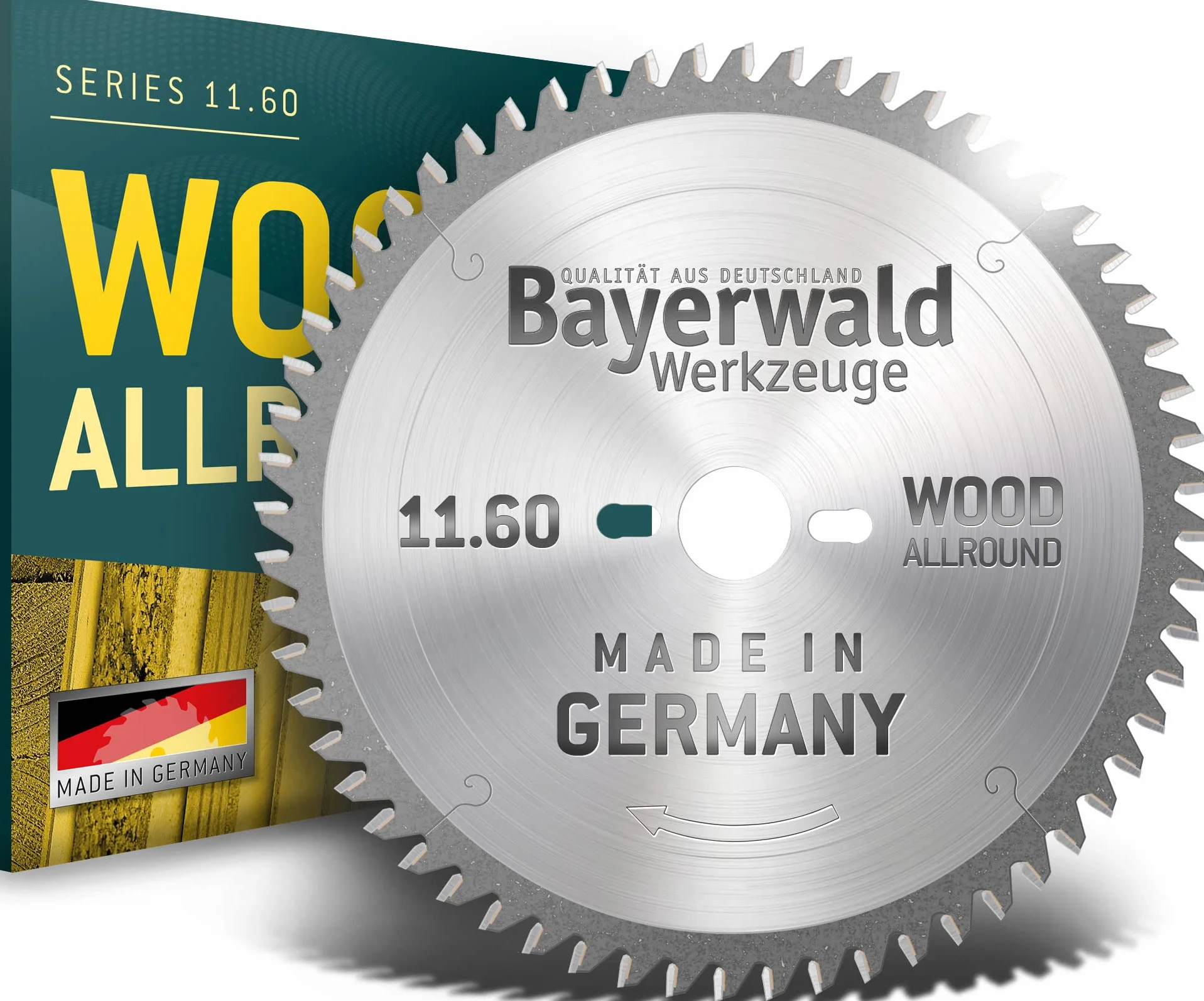Bayerwald - HM brzeszczot do piły tarczowej - Ø 250 mm x 3,2 mm x 30 mm | ząb wymienny ujemny (80 zębów) | otwory dodatkowe: 2/7/42 | Micro Star Extreme
