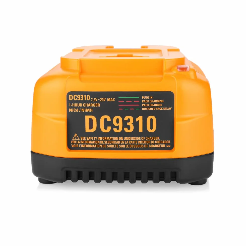 Ładowarka akumulatorowa 220 V stacja ładująca Ni-MH Ni-Cd zastępuje Dewalt DC9310 DE9116 DW9116 DE9103 DE9108 DE9117 DE9130 DE9135 do Dewalt DC9096 DE9039 DE9095 DE9096 DE996 DE996 503 DW9095 DW9096