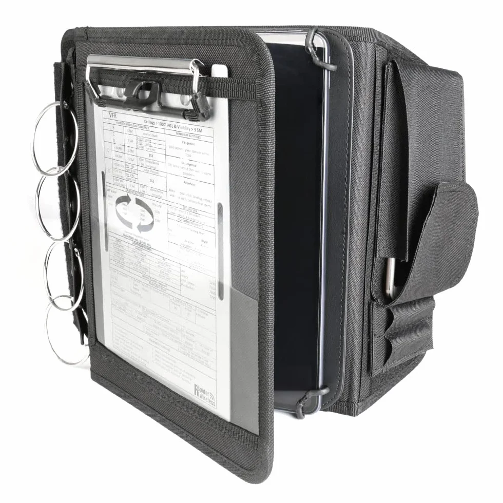 Nakolannik pilota, zawiera aluminiową podkładkę. Pasuje do iPada Pro 9,7", 10,5", 11", iPad i iPad Air 1/2/3/4/5/6 i wszelkich innych tabletów 9"-11"
