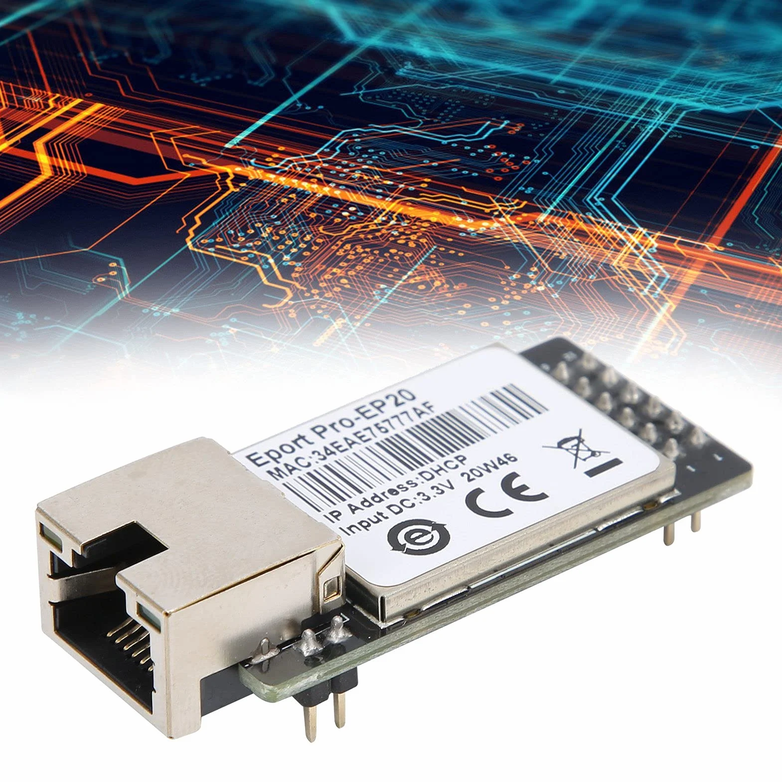 Moduł sieciowy TTL Seryjny do Ethernet, konfiguracja przez interfejs internetowy