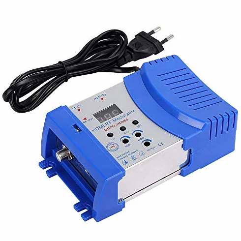 Modulator HD, częstotliwość HDMI-HF-VHF/UHF ze złączem HDMI, modulator PAL/NTSC Akcesoria komputerowe standardowy format TV 100-240V