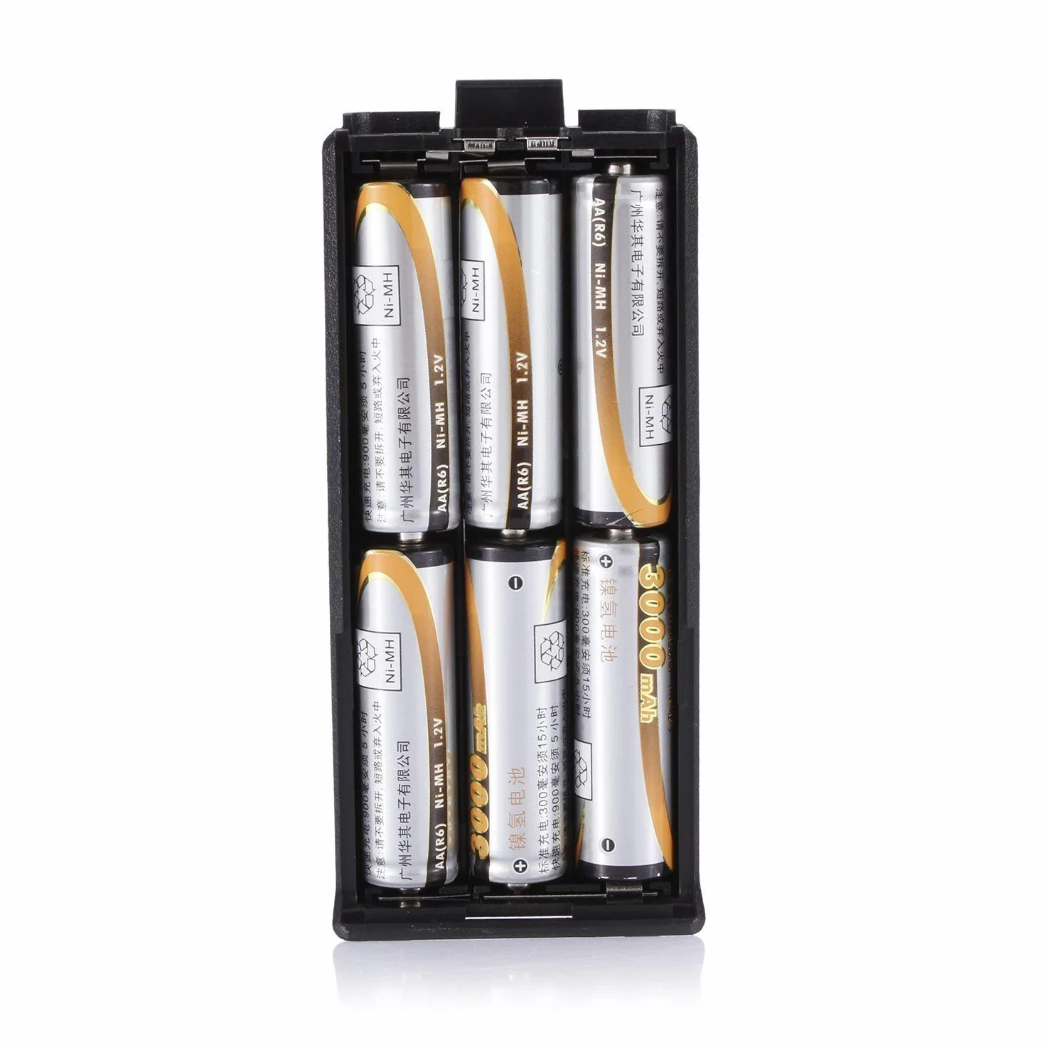 Etui na baterie (6 x bateria AA) do Baofeng UV-5R UV-5R Plus UV-5RB UV-5RE UV-5RA, 1 szt