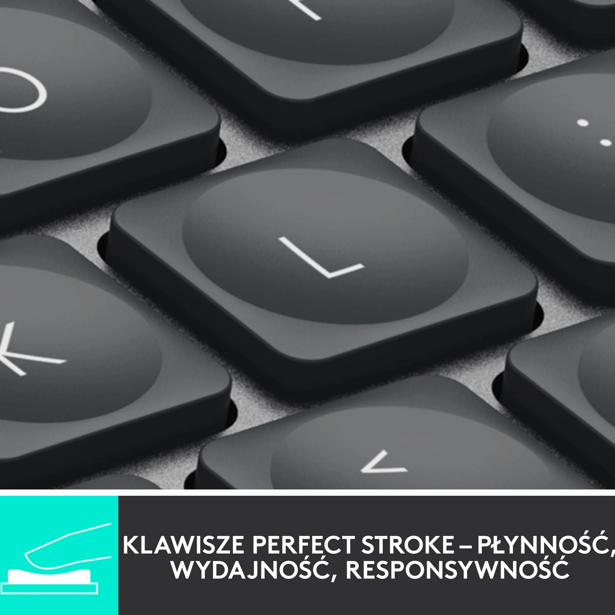 Logitech MX Keys Mini Bezprzewodowa Podświetlana Klawiatura, Kompaktowa, Bluetooth, USB-C, Metalowa Konstrukcja, QWERTY US Intl
