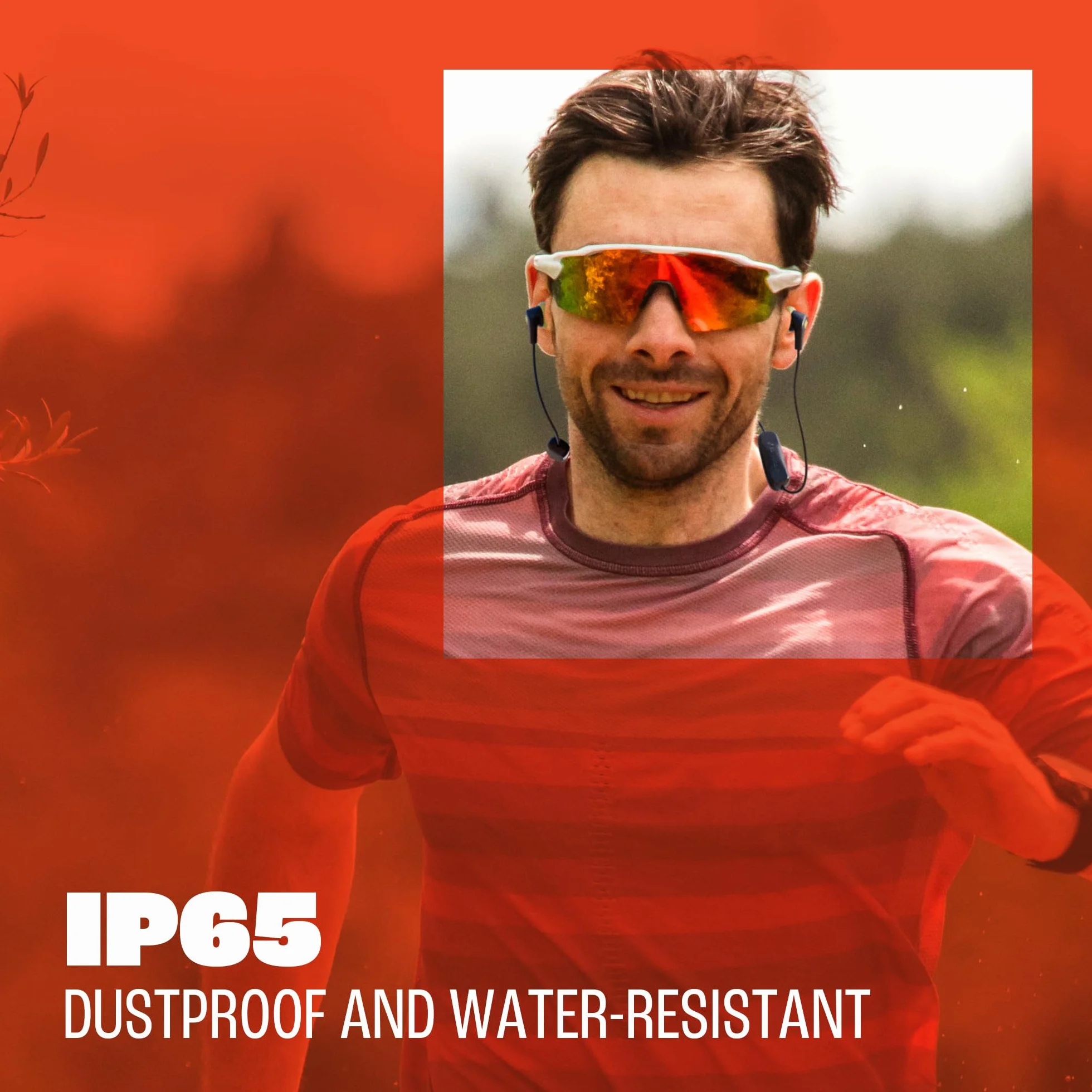 JBL Endurance Run 3 bezprzewodowe słuchawki sportowe Bluetooth IP65 czarno-szare