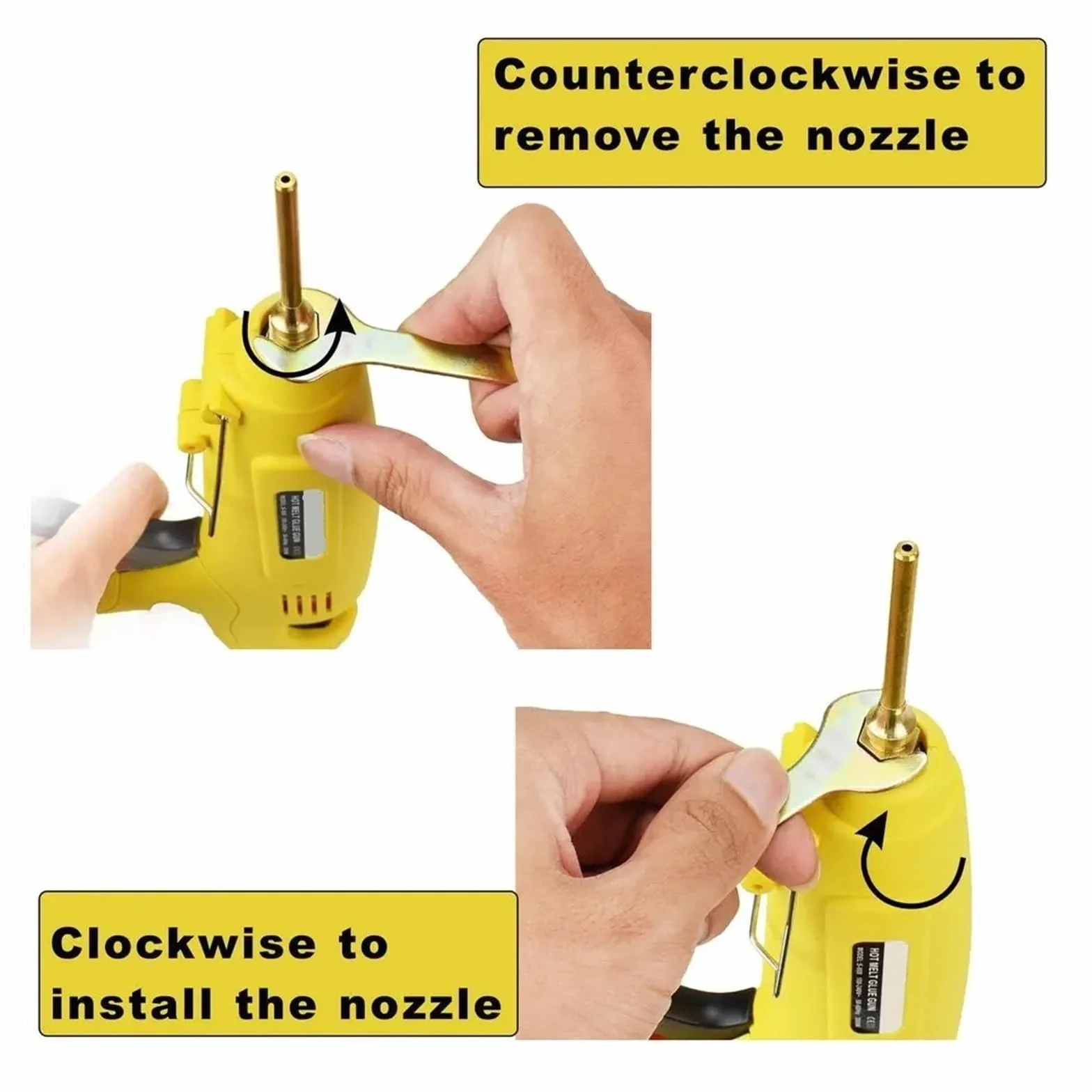 Pistolet do kleju na gorąco, 300 W, regulator temperatury, pistolet do klejenia na gorąco, z kijami kleju 11 mm/dysza miedziana, narzędzie do majsterkowania w domu, do projektów rzemieślniczych