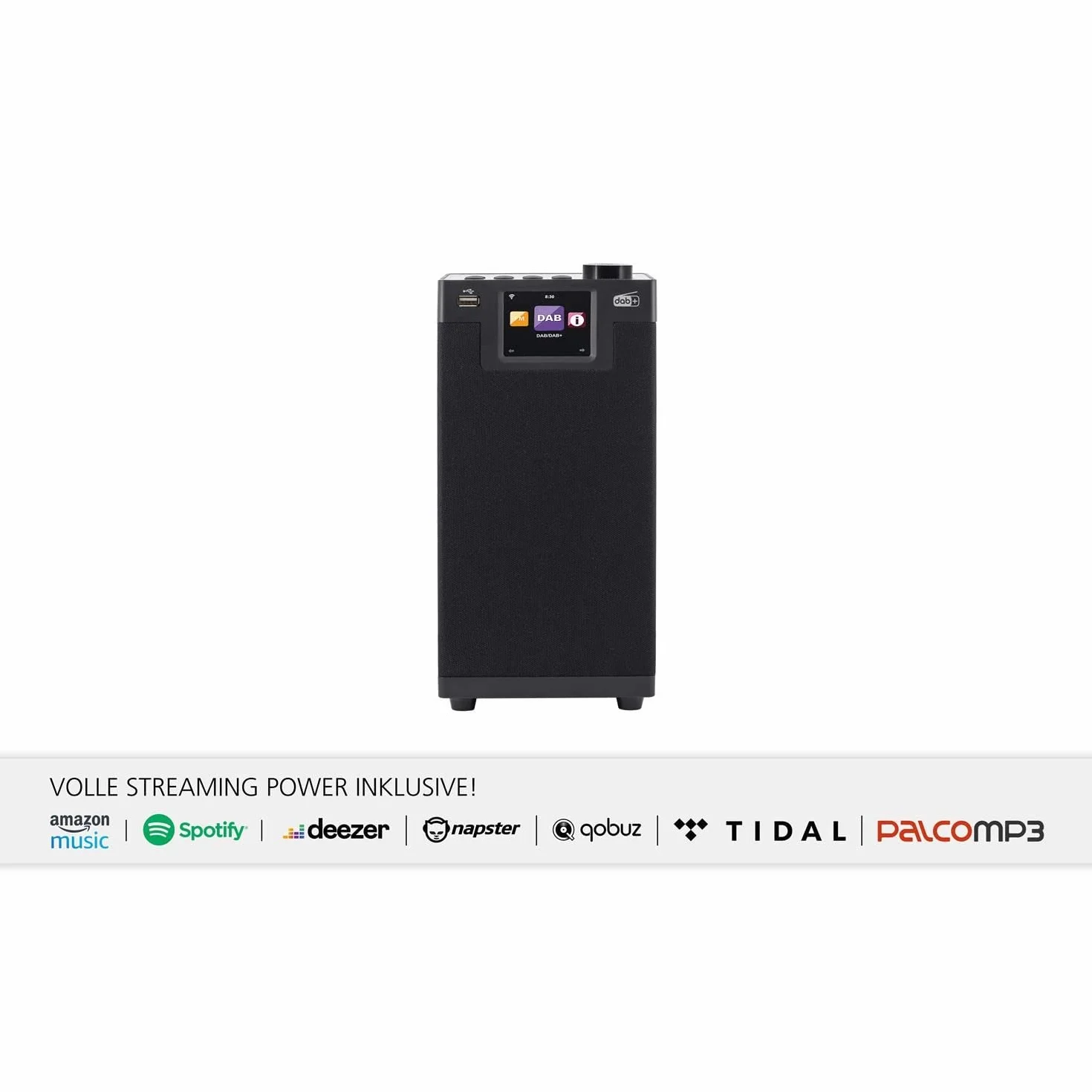 Imperial DABMAN i610 radio internetowe DAB+ stereo subwoofer Bluetooth DAB/DAB+/UKW/FM WLAN LAN USB wieżowe