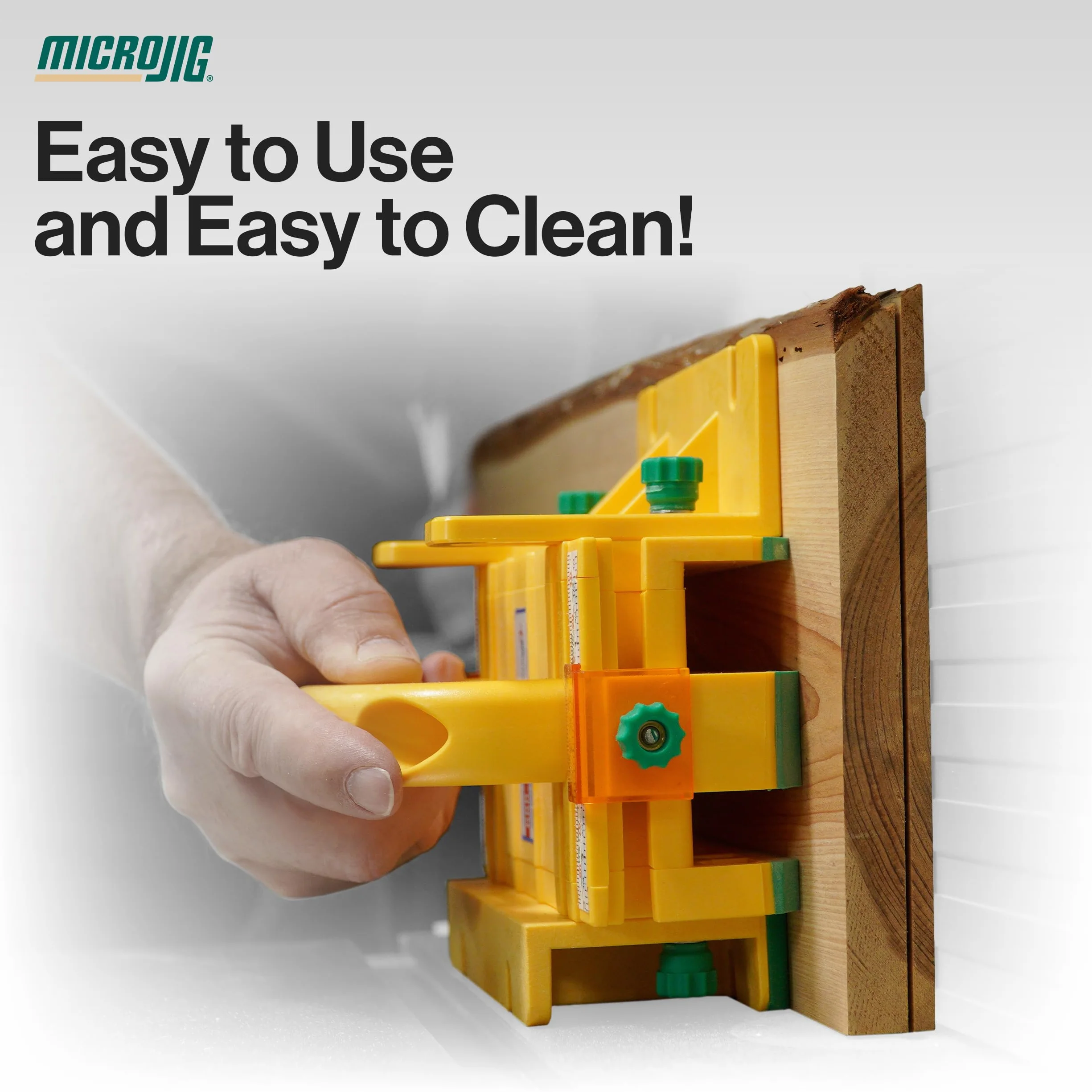 MICROJIG GRR-Ripper GRAK-404 Zestaw modernizacyjny do bloku pchanego Gr-100, żółty